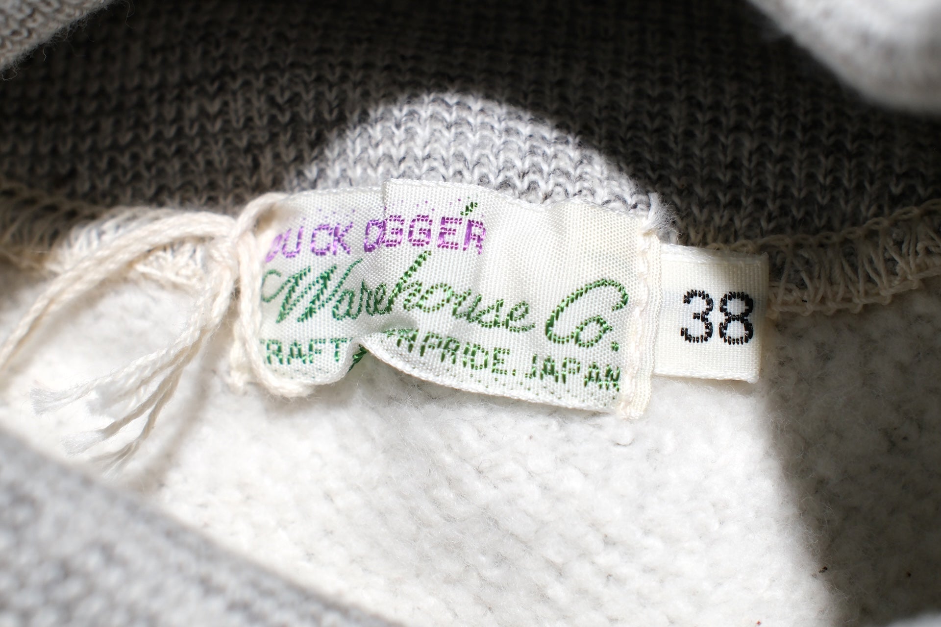 Warehouse Co. Lot. 468 10oz "High-Neck" Loopwheeled Sweatshirt (Grey)