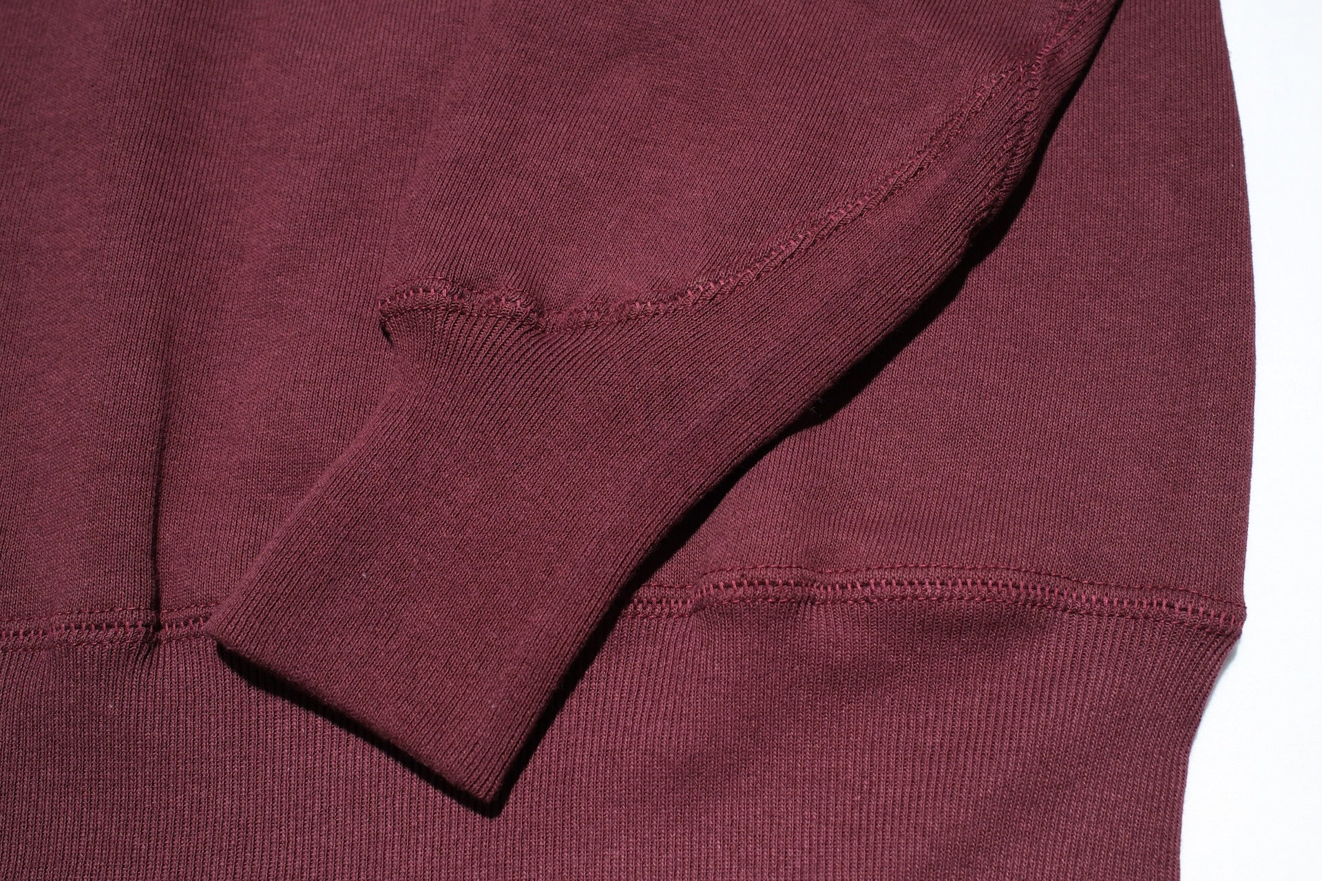 Warehouse Co. Lot. 468 10oz "High-Neck" Loopwheeled Sweatshirt (Burgundy)