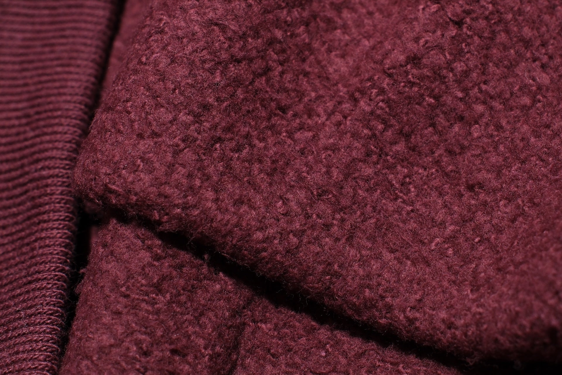 Warehouse Co. Lot. 468 10oz "High-Neck" Loopwheeled Sweatshirt (Burgundy)