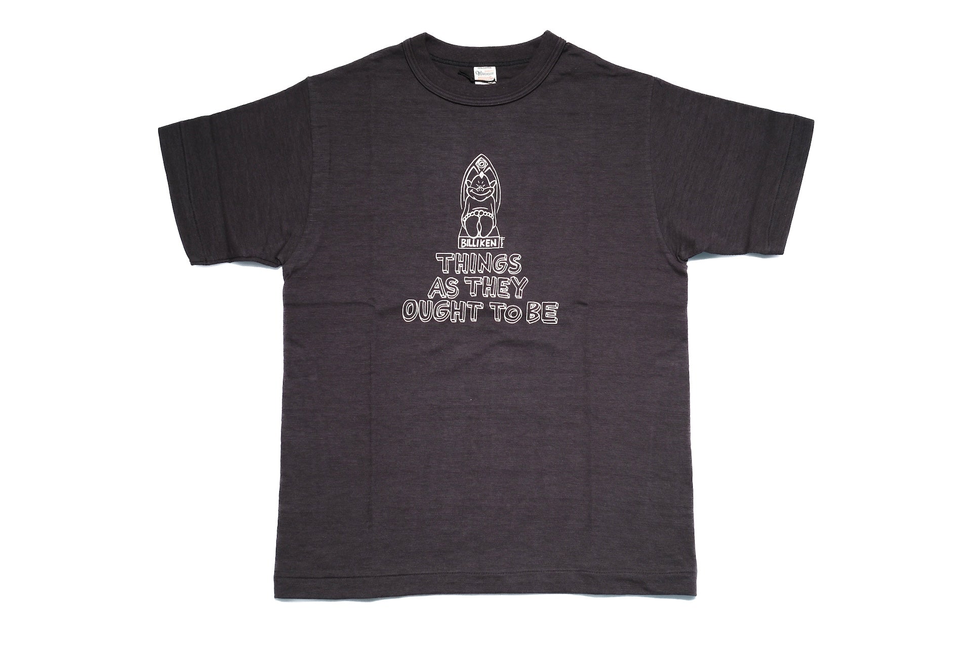 Warehouse Co. 5.5oz "Things As They Ought To Be" 'Bamboo Textured' Tee (Black)