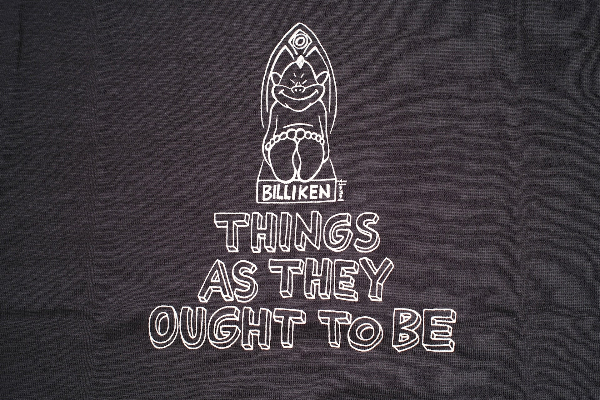 Warehouse Co. 5.5oz "Things As They Ought To Be" 'Bamboo Textured' Tee (Black)