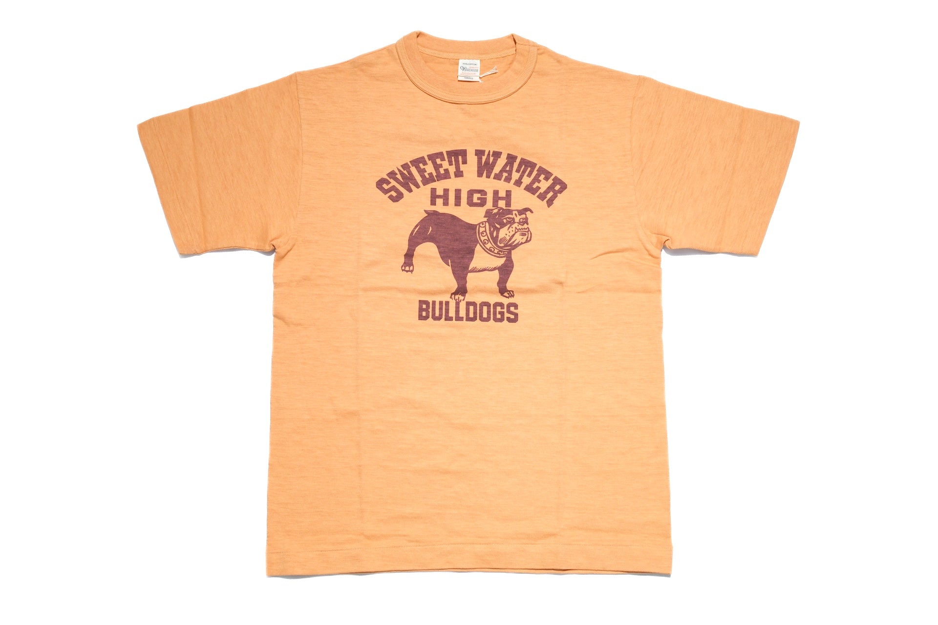 Warehouse Co. 5.5oz "Sweet Water" 'Bamboo Textured' Tee (Orange)