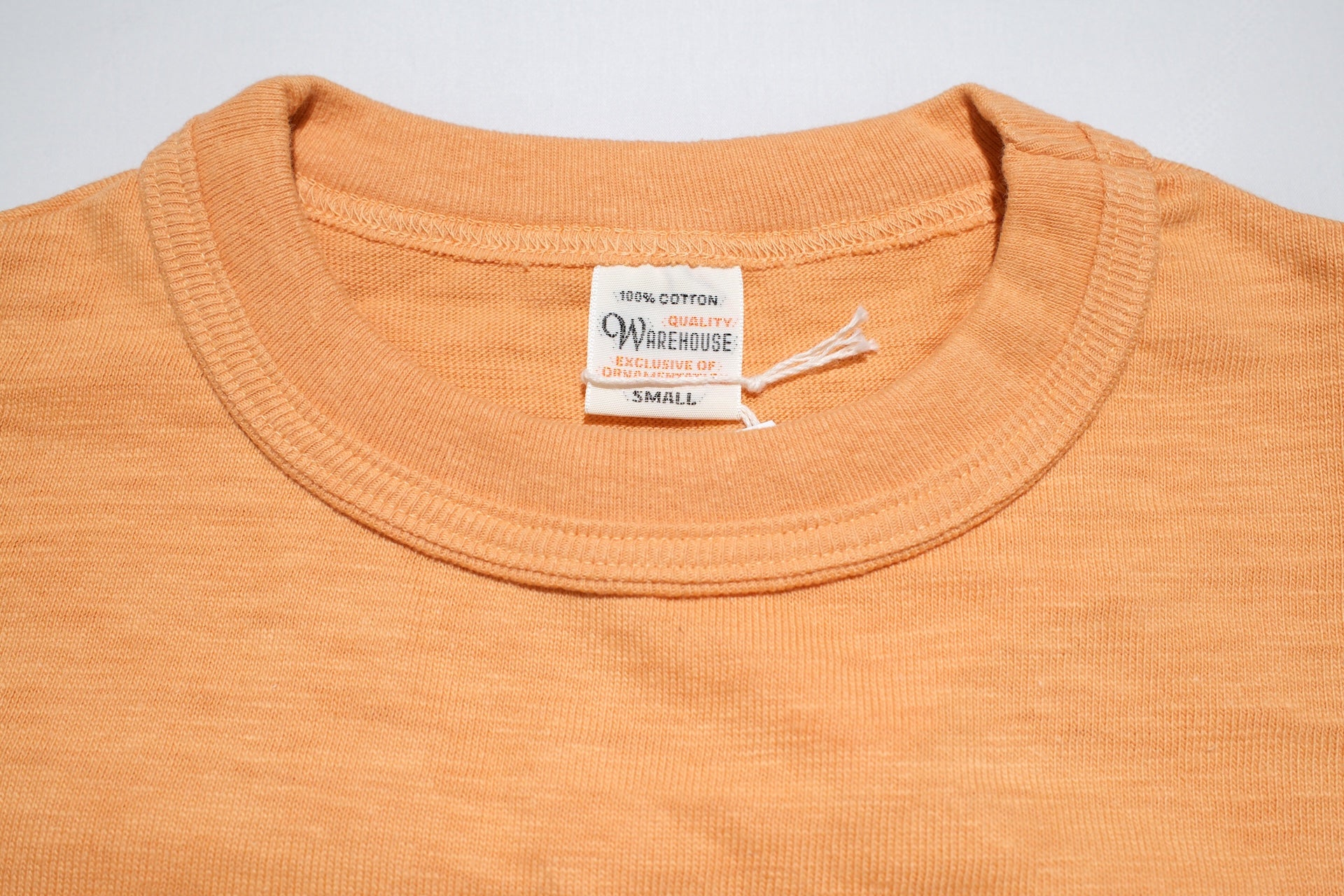 Warehouse Co. 5.5oz "Sweet Water" 'Bamboo Textured' Tee (Orange)