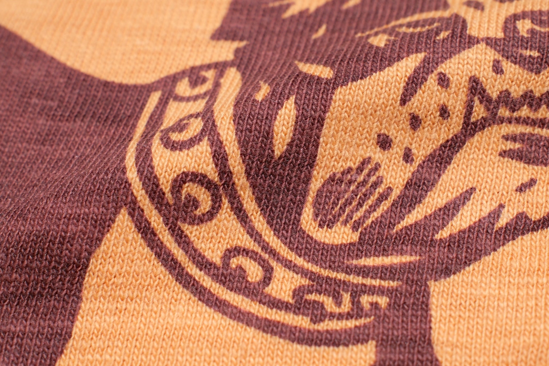 Warehouse Co. 5.5oz "Sweet Water" 'Bamboo Textured' Tee (Orange)