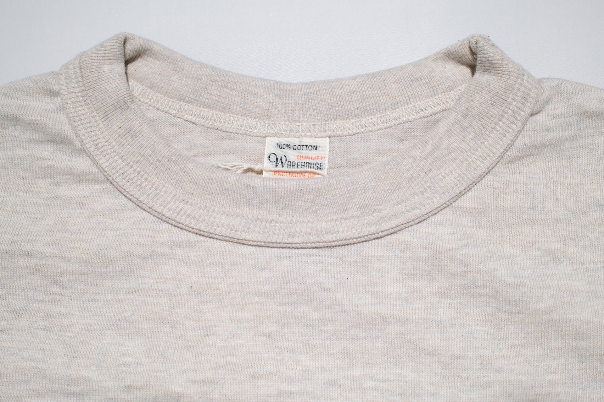 Warehouse Co. 5.5oz "Rolla" 'Bamboo Textured' Tee (Oatmeal)