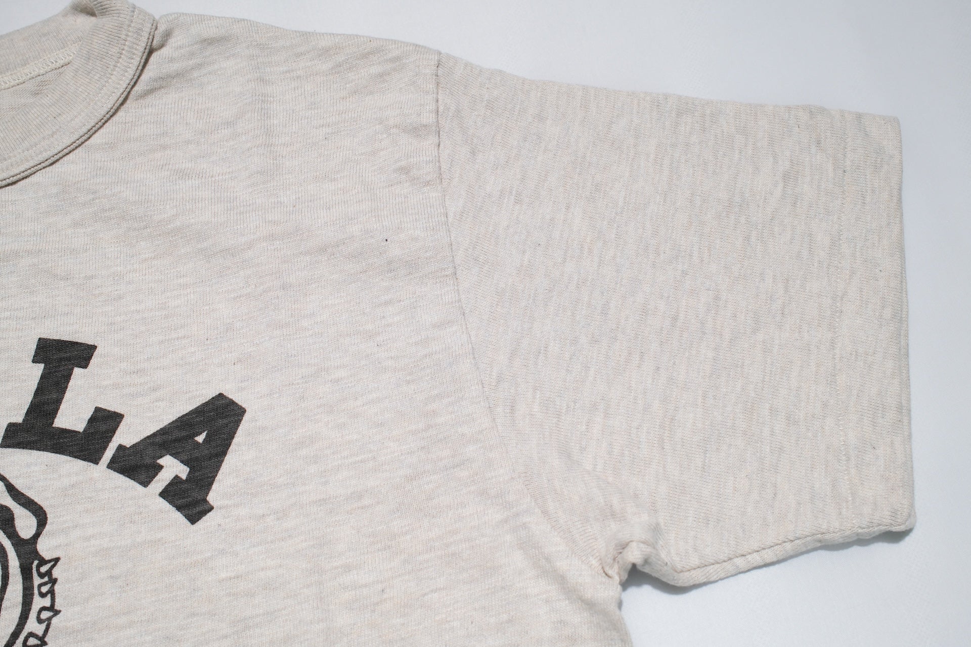 Warehouse Co. 5.5oz "Rolla" 'Bamboo Textured' Tee (Oatmeal)