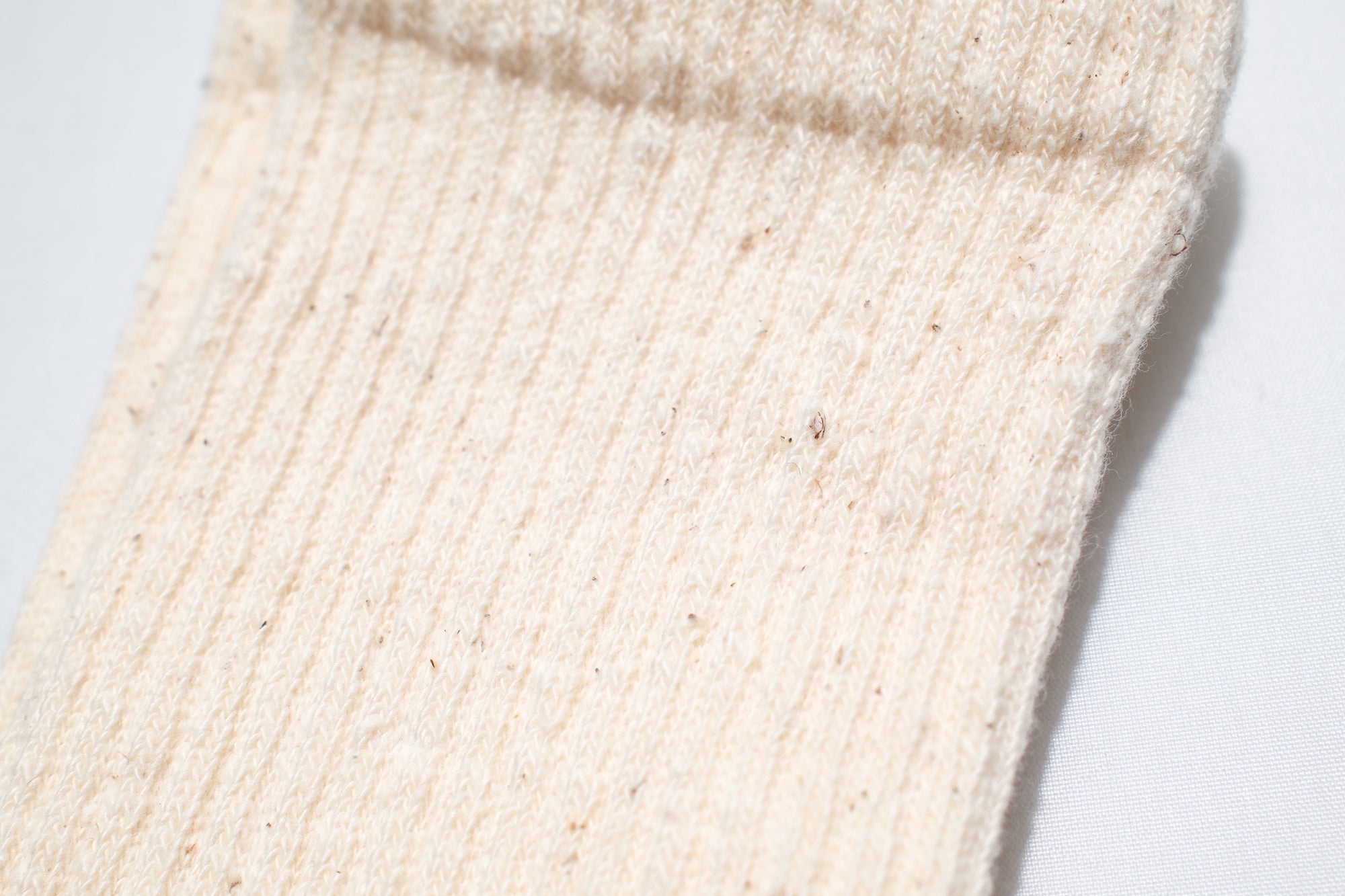 Samurai “Nippon Cotton” 8-Inch Socks (Natural)