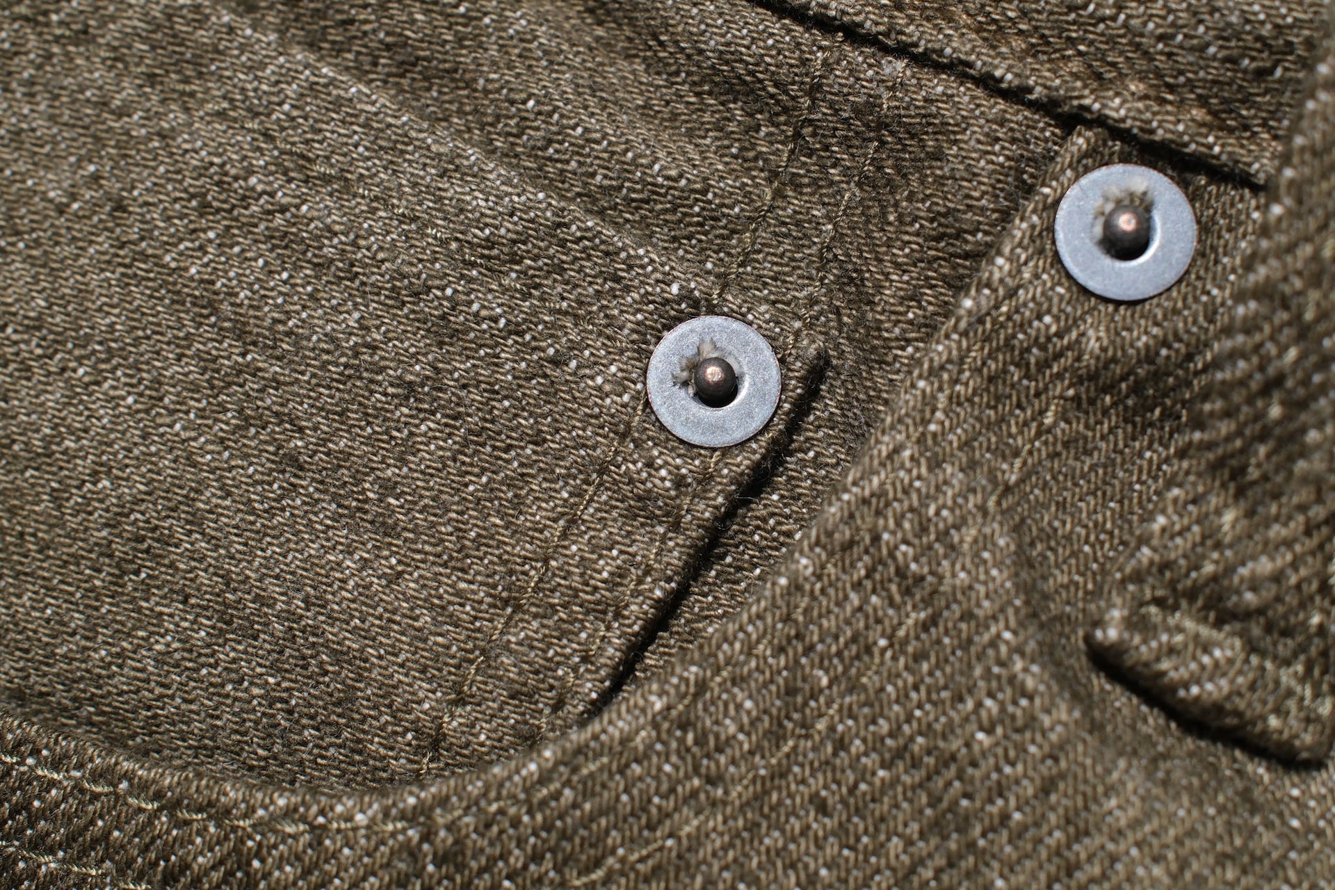 Pure Blue Japan 14oz OL-14oz-019 "Olive Branch" Denim (Relaxed Tapered fit)