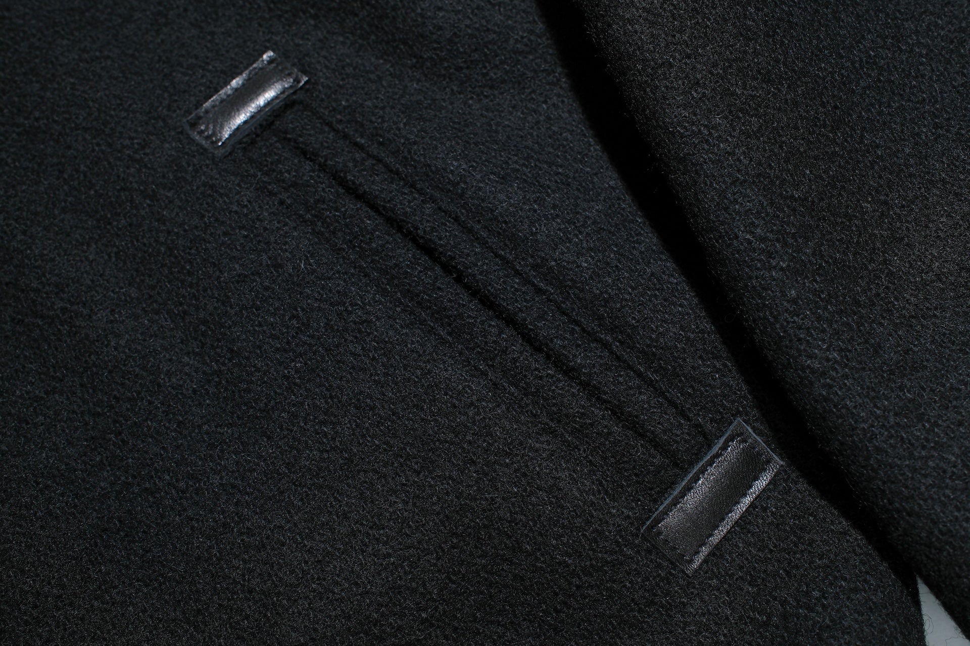 Warehouse Co. 1950s U.S Army Melton Wool Varsity Jacket (Black)