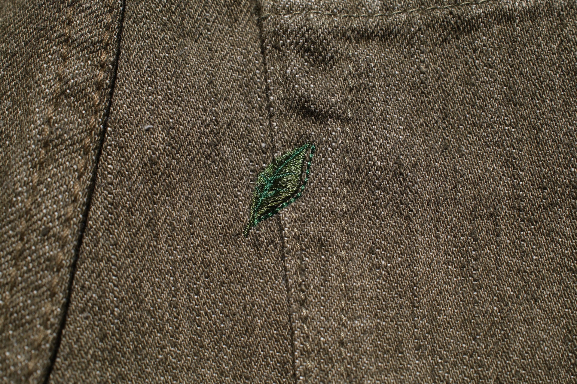Pure Blue Japan 14oz OL-14oz-019 "Olive Branch" Denim (Relaxed Tapered fit)