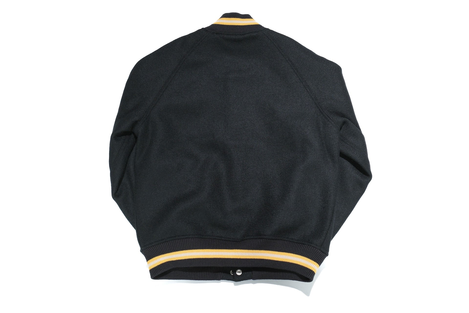 Warehouse Co. 1950s U.S Army Melton Wool Varsity Jacket (Black)