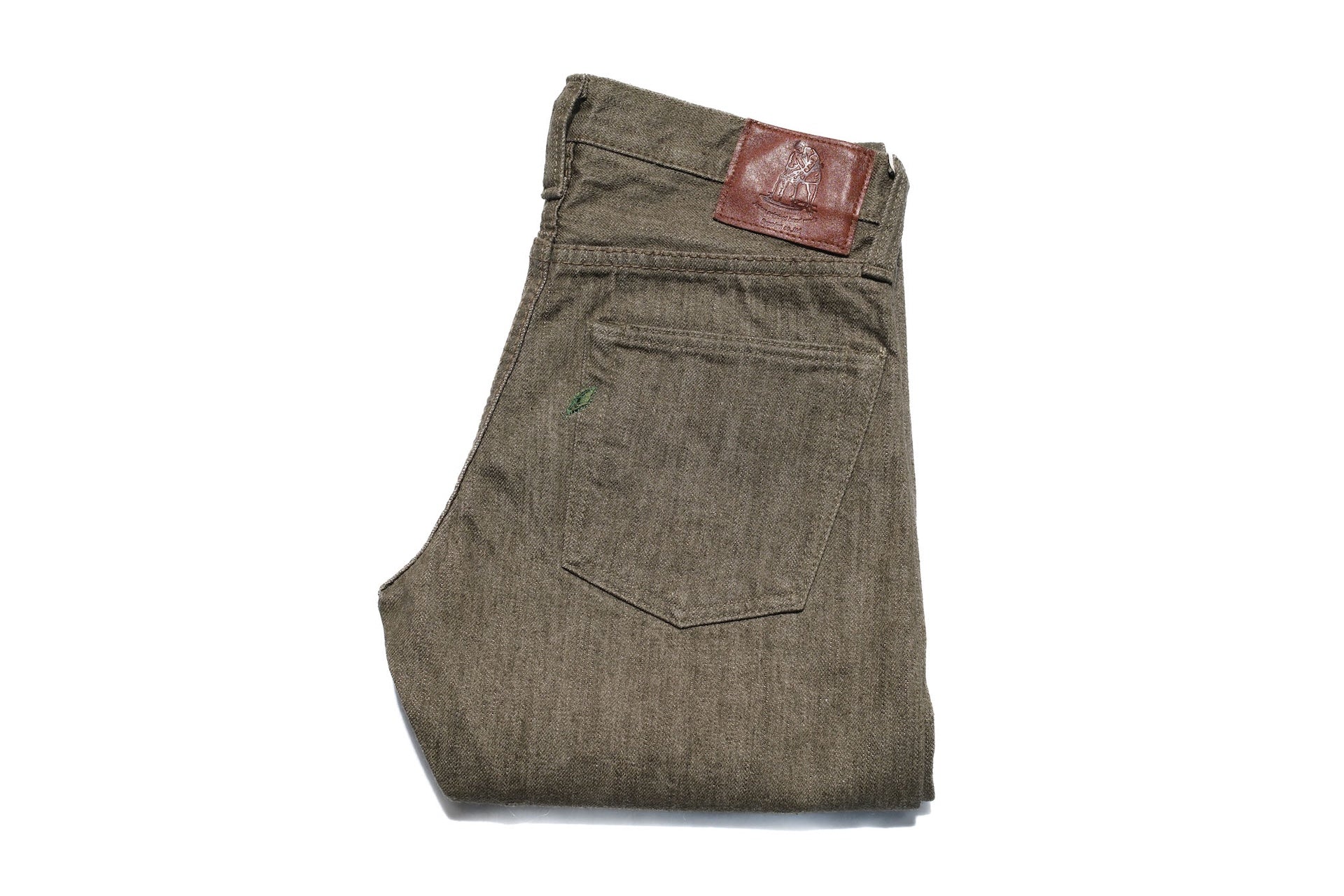 Pure Blue Japan 14oz OL-14oz-013 "Olive Branch" Denim (Slim Tapered fit)