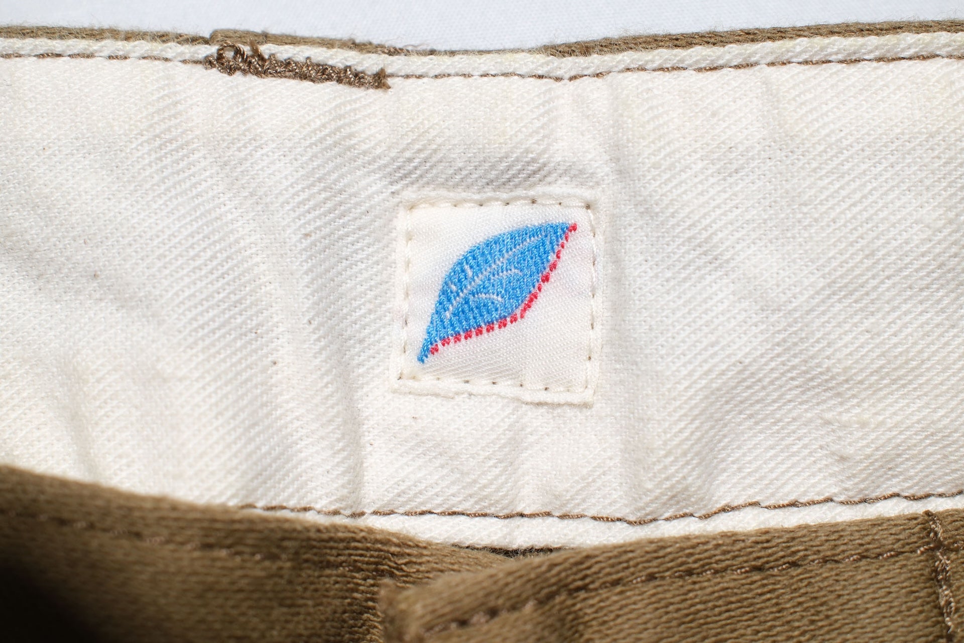 Pure Blue Japan 12oz Moleskin "Worker's Chinos" (Beige)