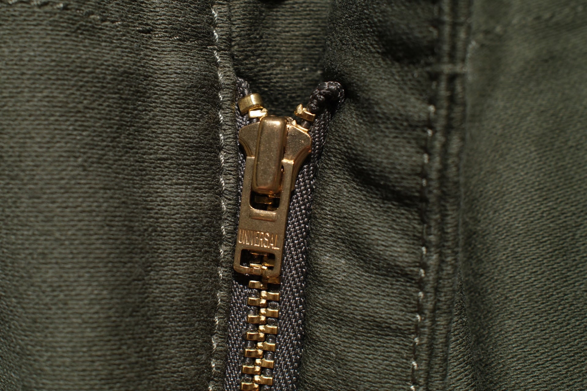 Pure Blue Japan 12oz Moleskin "Worker's Chinos" (Olive)