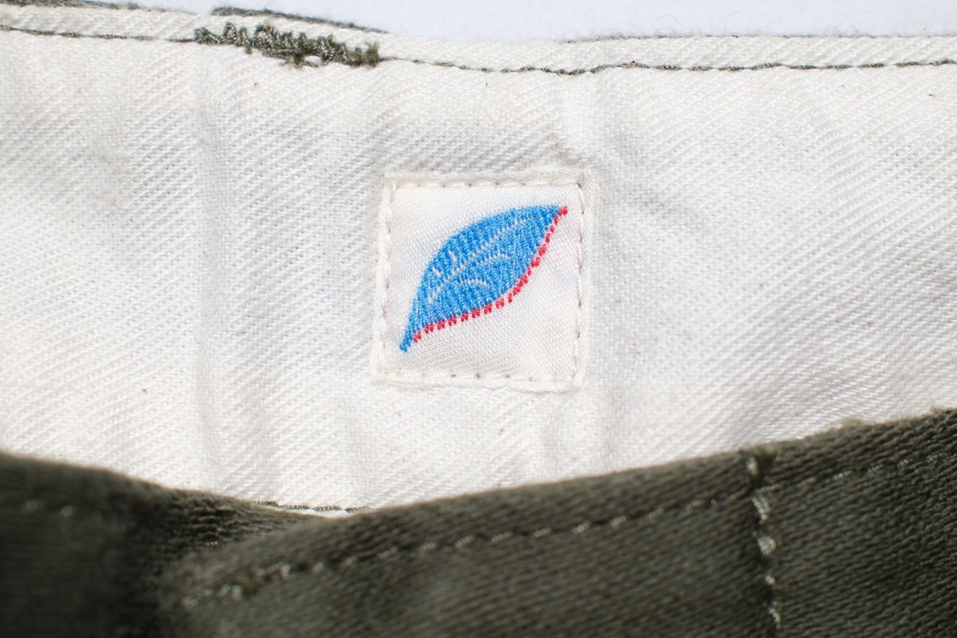 Pure Blue Japan 12oz Moleskin "Worker's Chinos" (Olive)