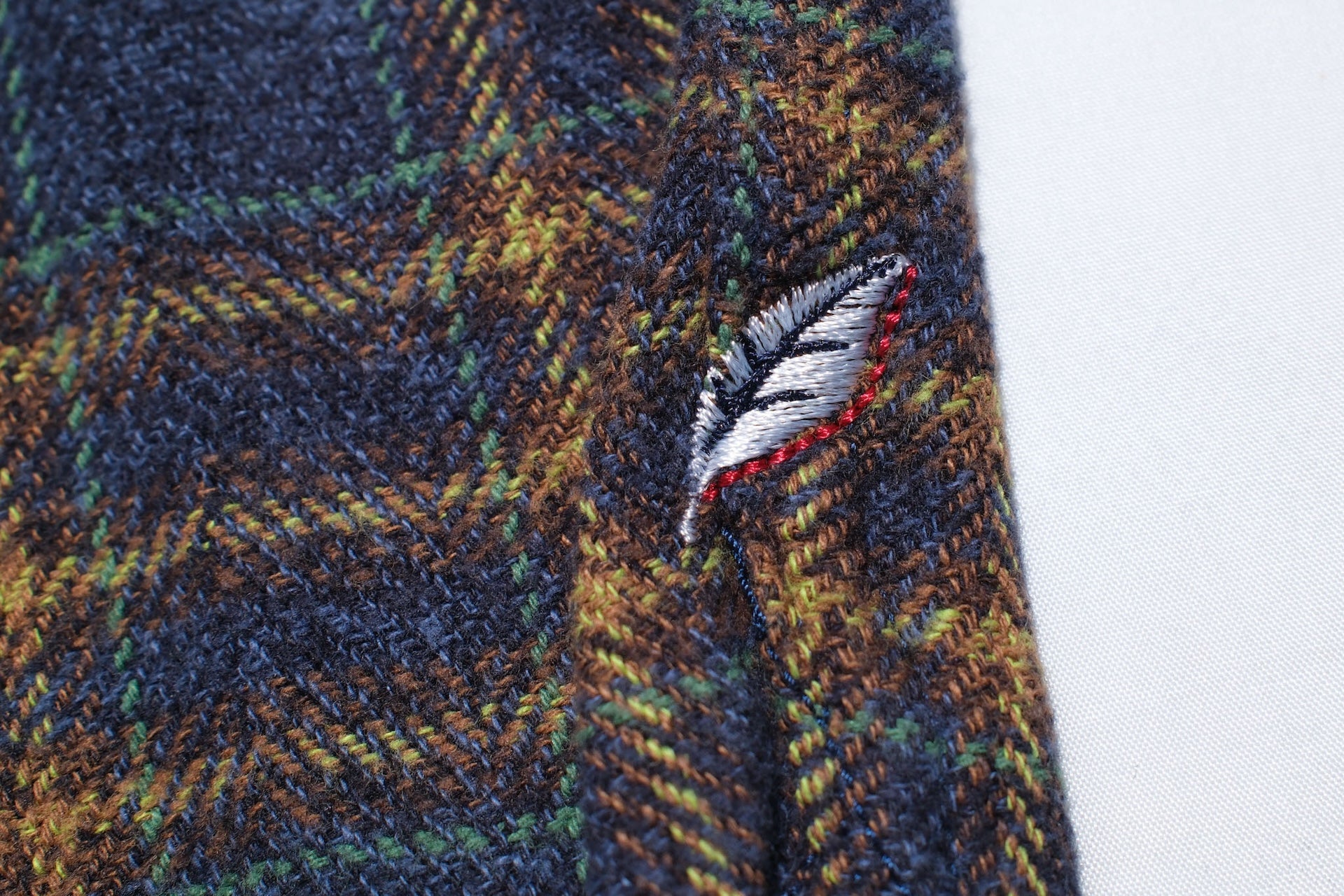 Pure Blue Japan 11oz "Cotton Tweed" Flannel Early Workshirt (Navy)