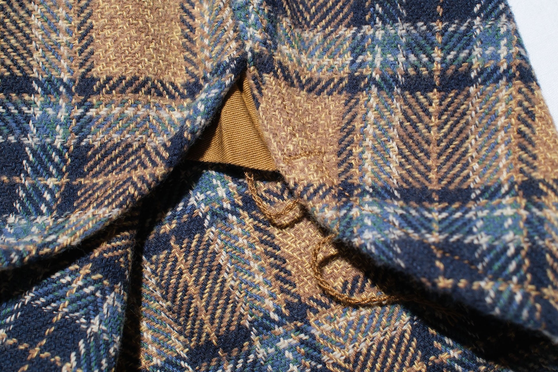 Pure Blue Japan 11oz "Cotton Tweed" Flannel Early Workshirt (Beige)