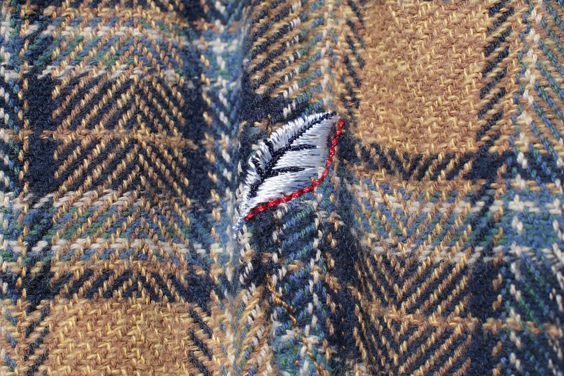 Pure Blue Japan 11oz "Cotton Tweed" Flannel Early Workshirt (Beige)