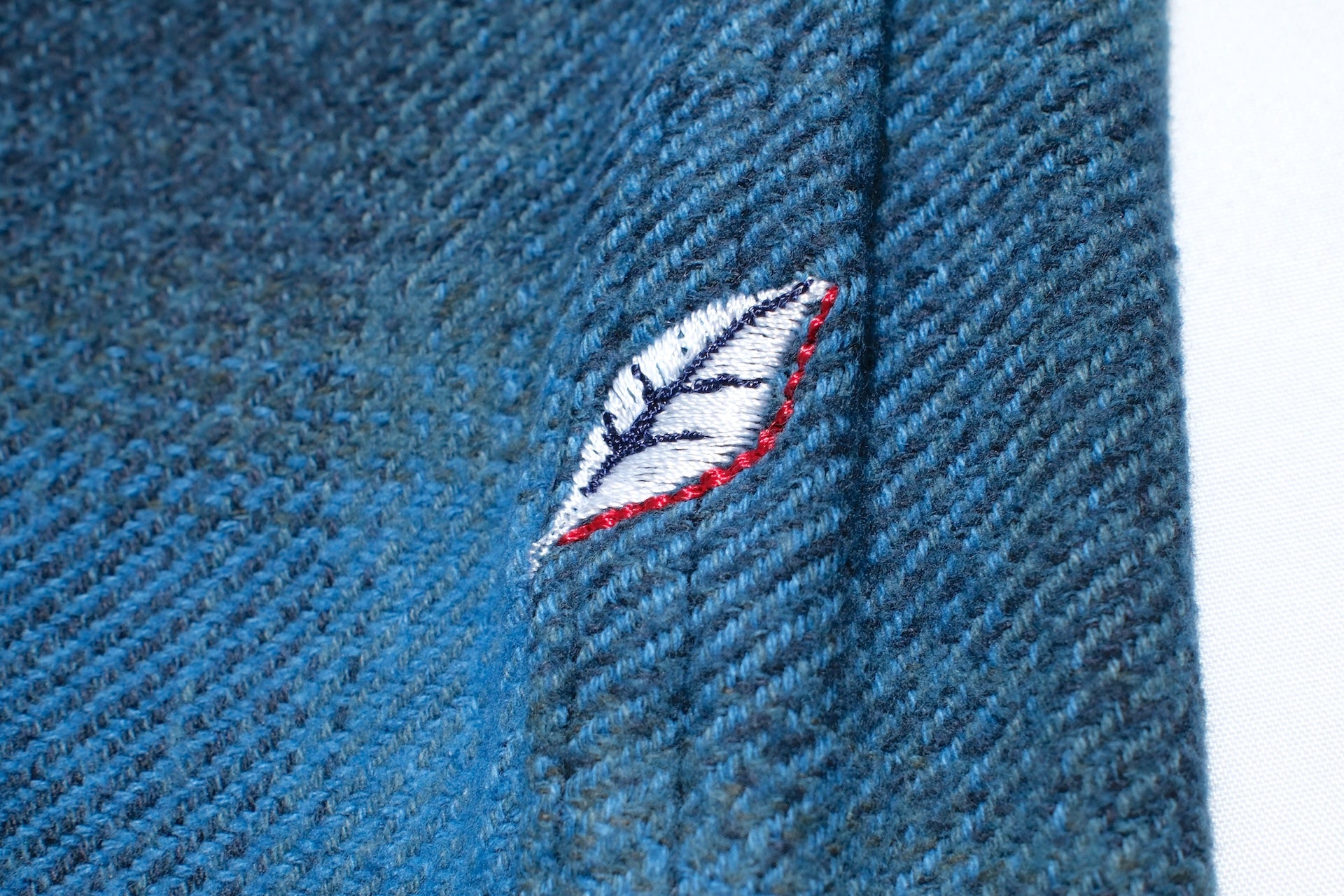 Pure Blue Japan 11oz “Indigo-Overdyed” Cotton Tweed Flannel Work Shirt (Beige)