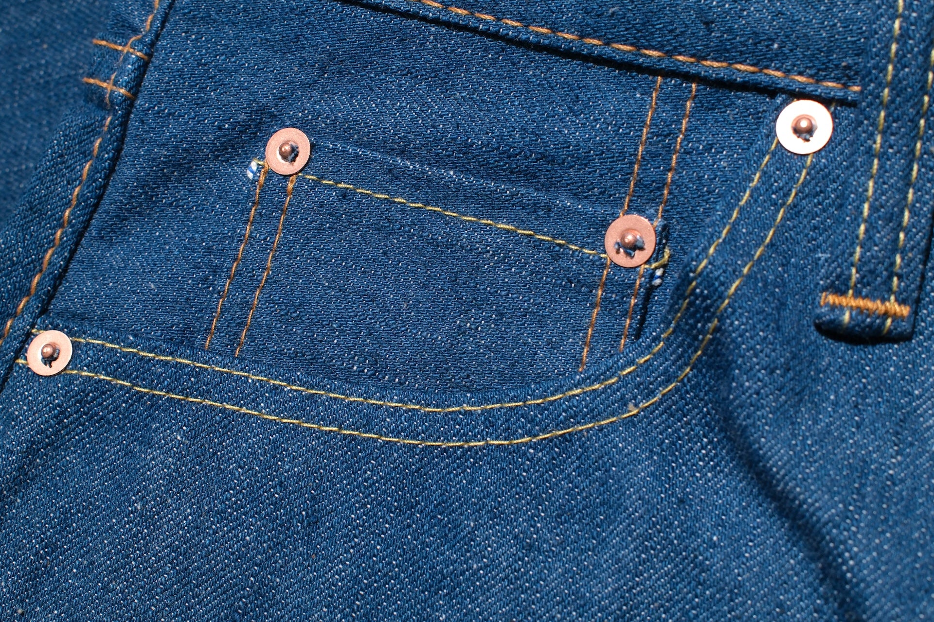 Pure Blue Japan 14oz GRE-003 "Greencast" Denim (Regular Straight Fit)