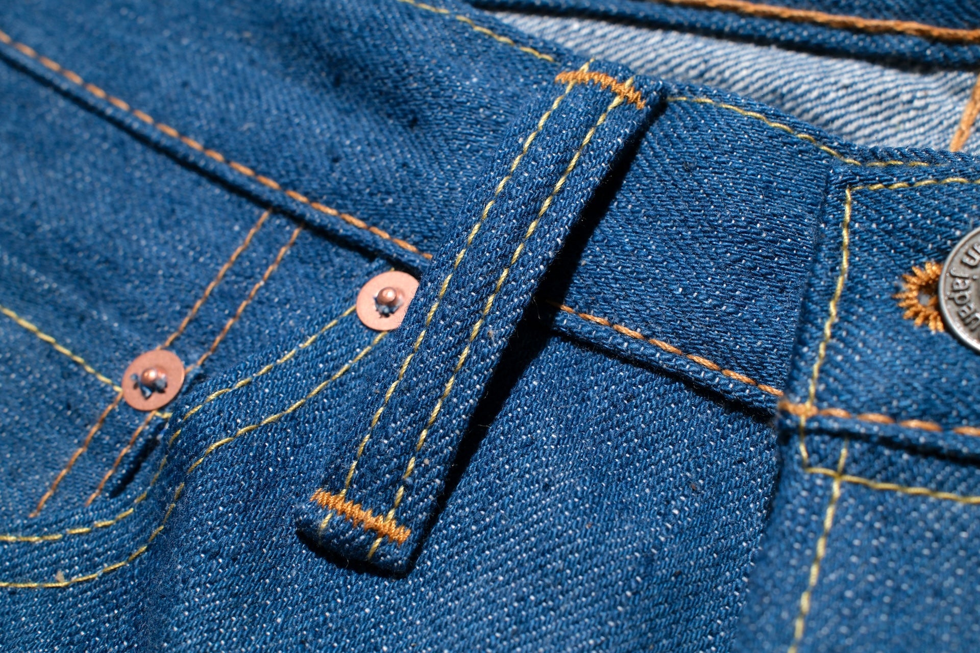 Pure Blue Japan 14oz GRE-003 "Greencast" Denim (Regular Straight Fit)