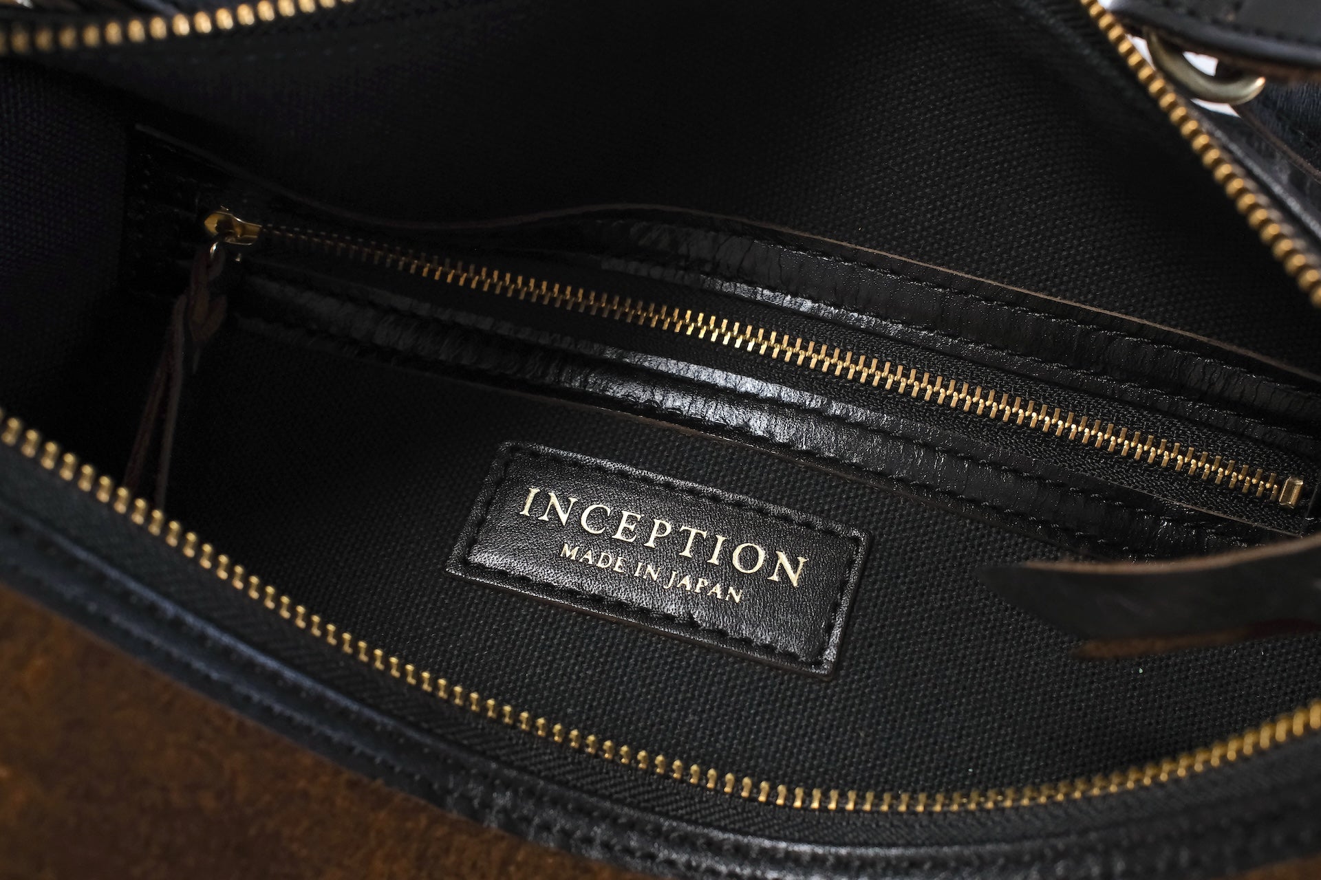 Inception by Accel Co. Rough Out Horsebutt Regular Size Banana Bag (Brown)