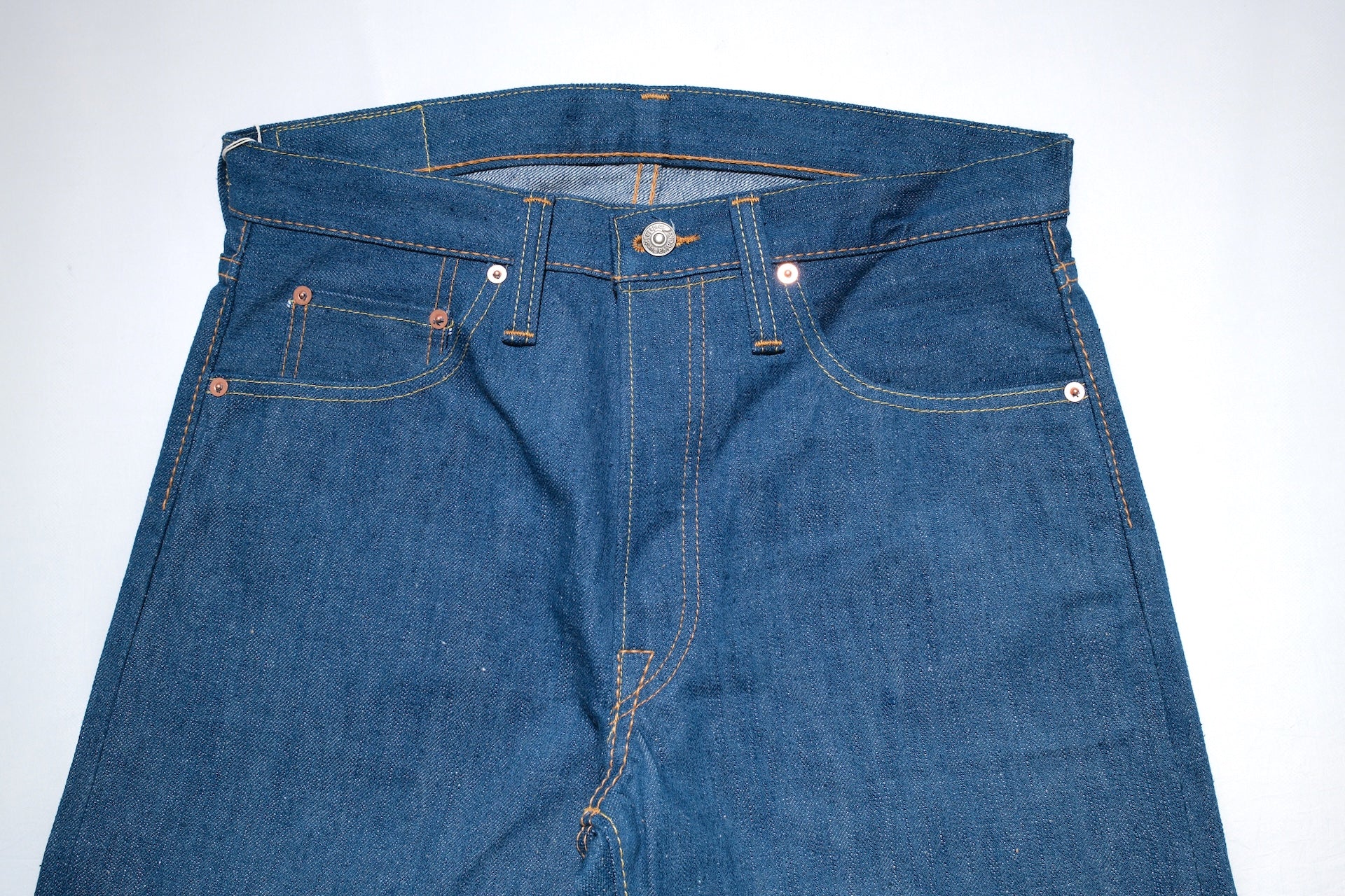 Pure Blue Japan 14oz GRE-003 "Greencast" Denim (Regular Straight Fit)