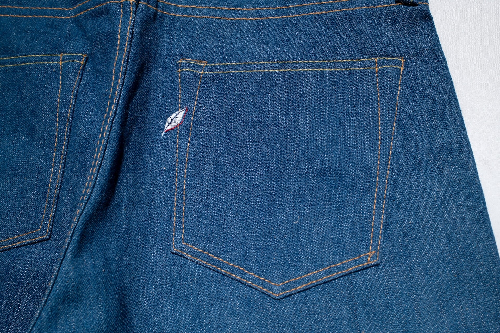 Pure Blue Japan 14oz GRE-003 "Greencast" Denim (Regular Straight Fit)