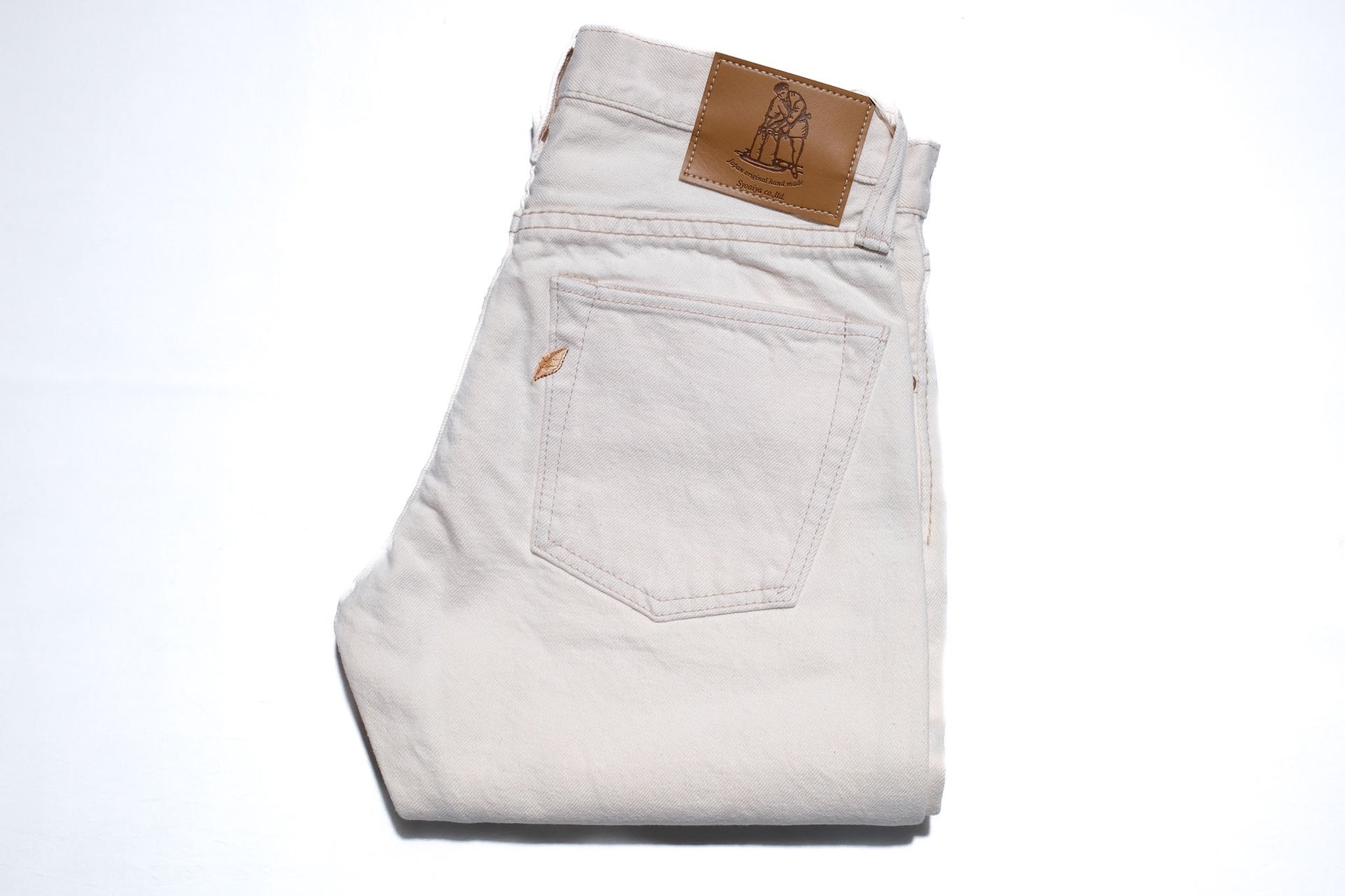 Pure Blue Japan 14oz 1172-3 Ecru X Beige Denim (Slim Tapered fit)