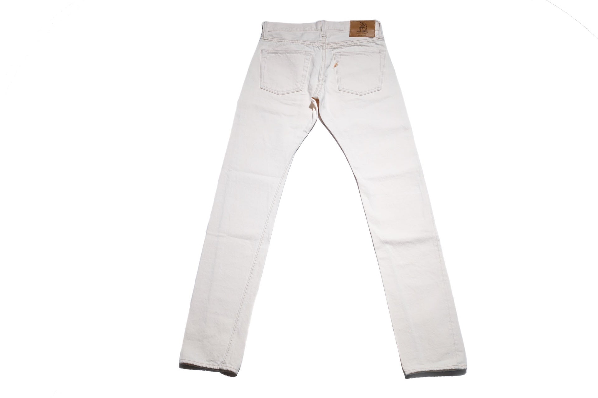 Pure Blue Japan 14oz 1172-3 Ecru X Beige Denim (Slim Tapered fit)