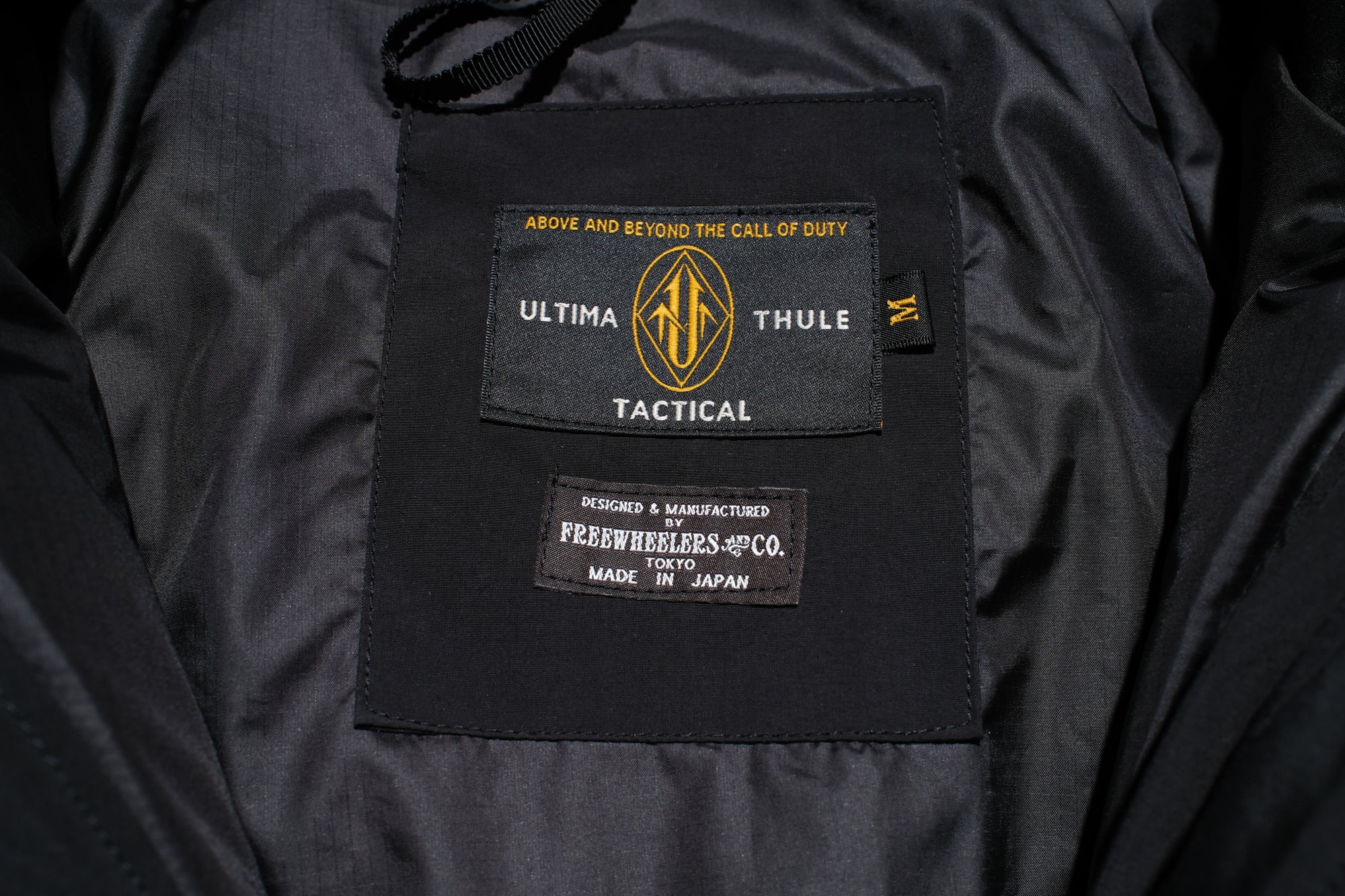 Ultima Thule by Freewheelers "ALL AROUNDER” UTT Hard-Shell Jacket (Black)