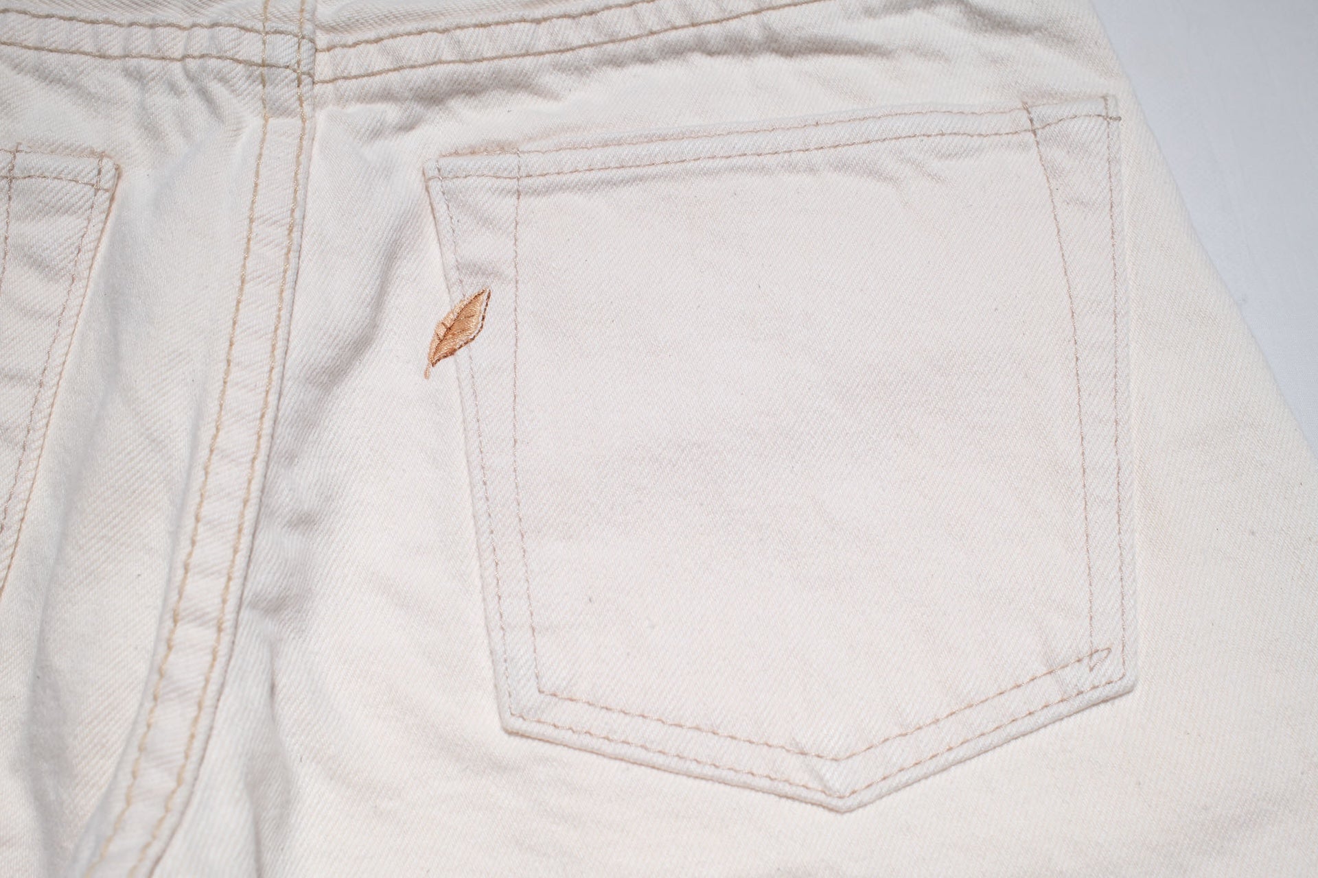 Pure Blue Japan 14oz 1172-3 Ecru X Beige Denim (Slim Tapered fit)
