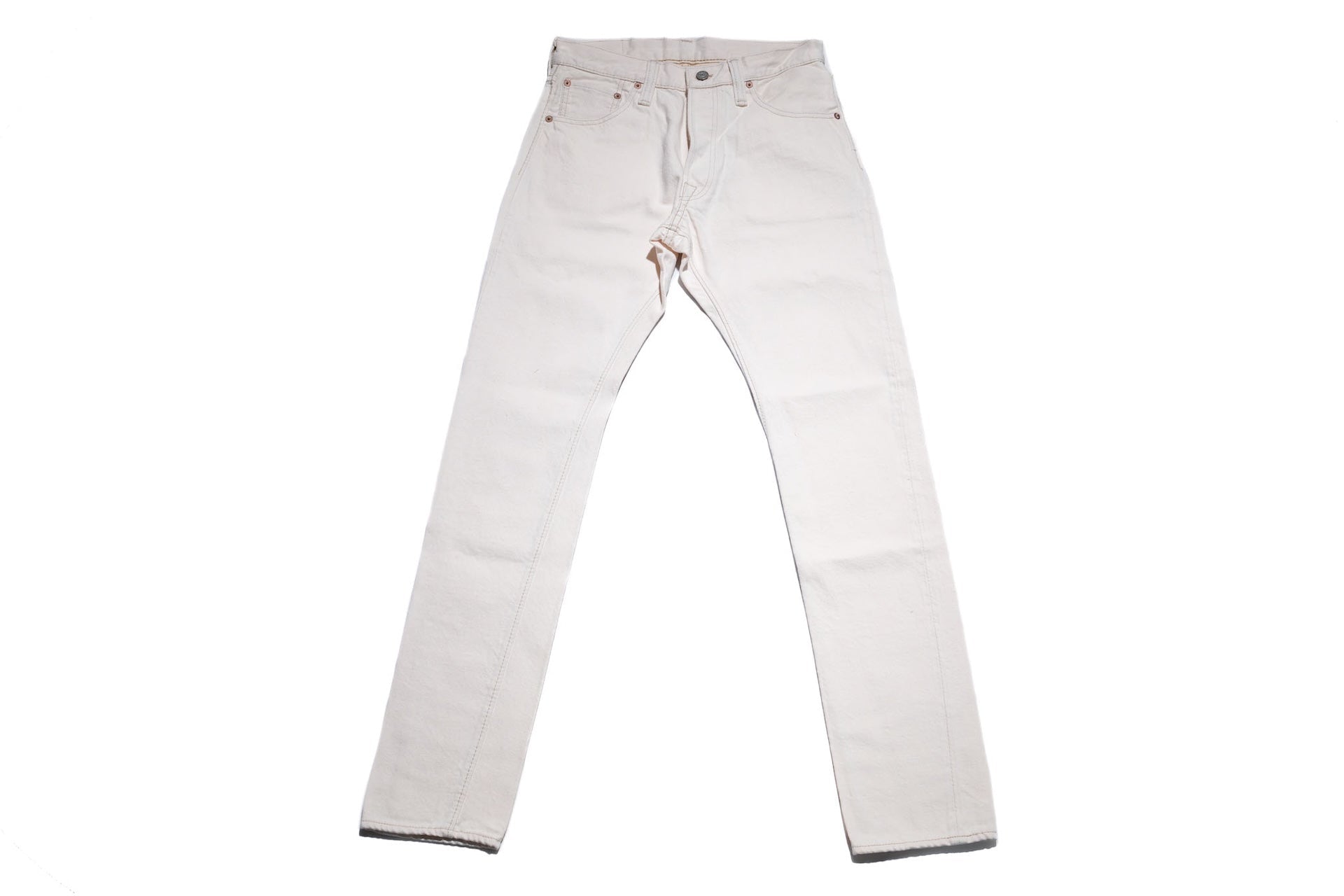 Pure Blue Japan 14oz 1172-2 Ecru X Beige Denim (Relaxed Tapered fit)