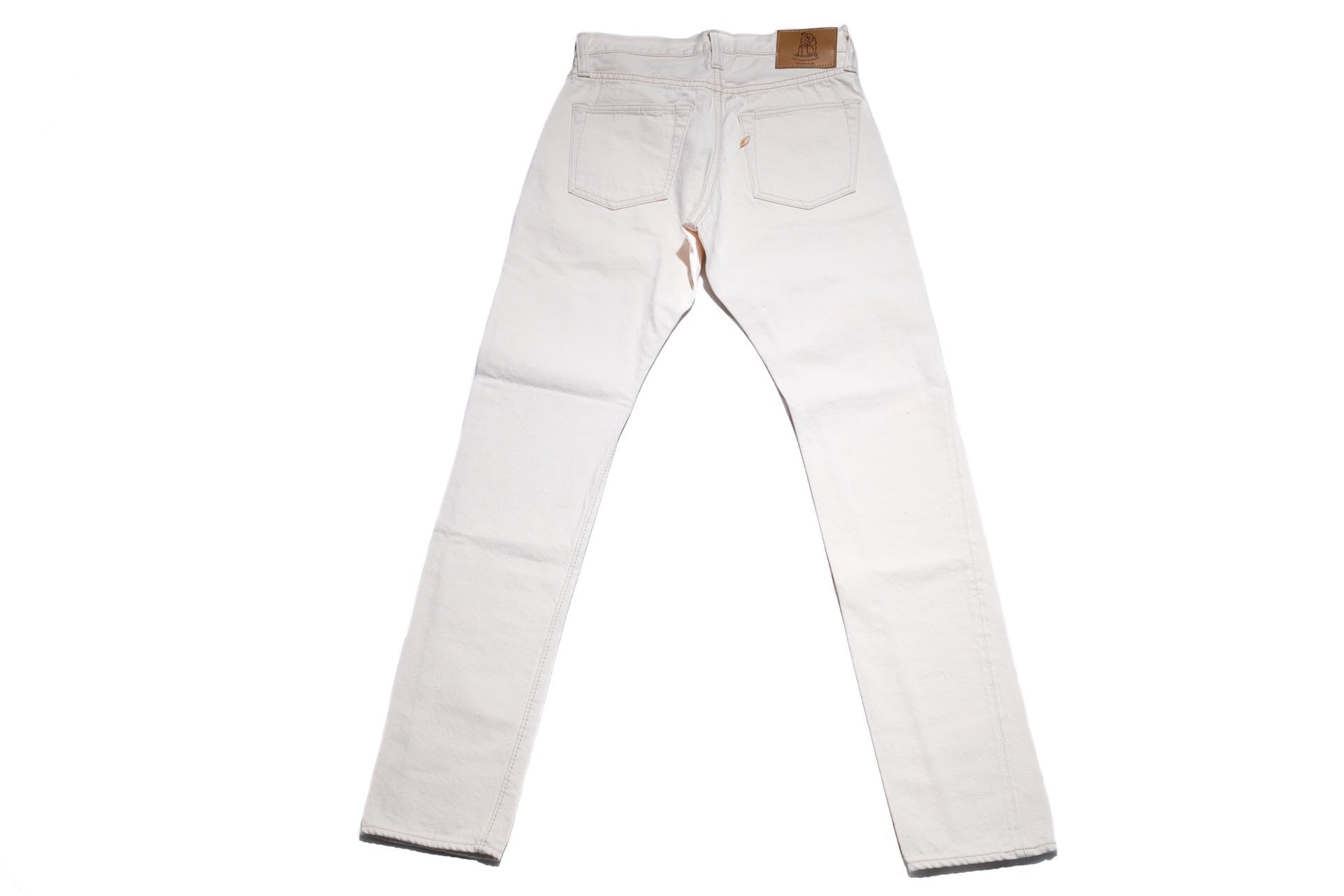 Pure Blue Japan 14oz 1172-2 Ecru X Beige Denim (Relaxed Tapered fit)