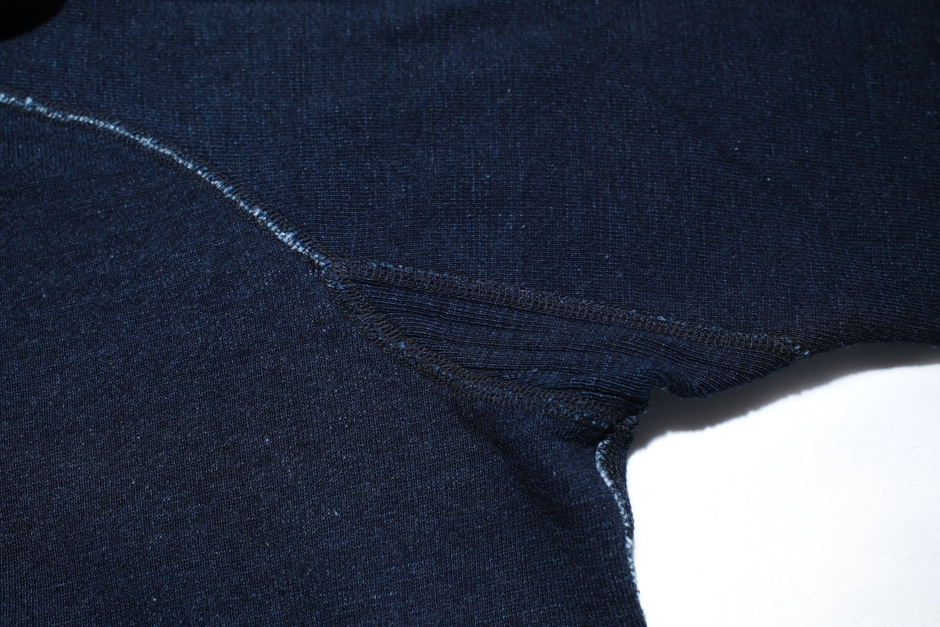 Pure Blue Japan Indigo Dyed "Classic" Raglan Pullover