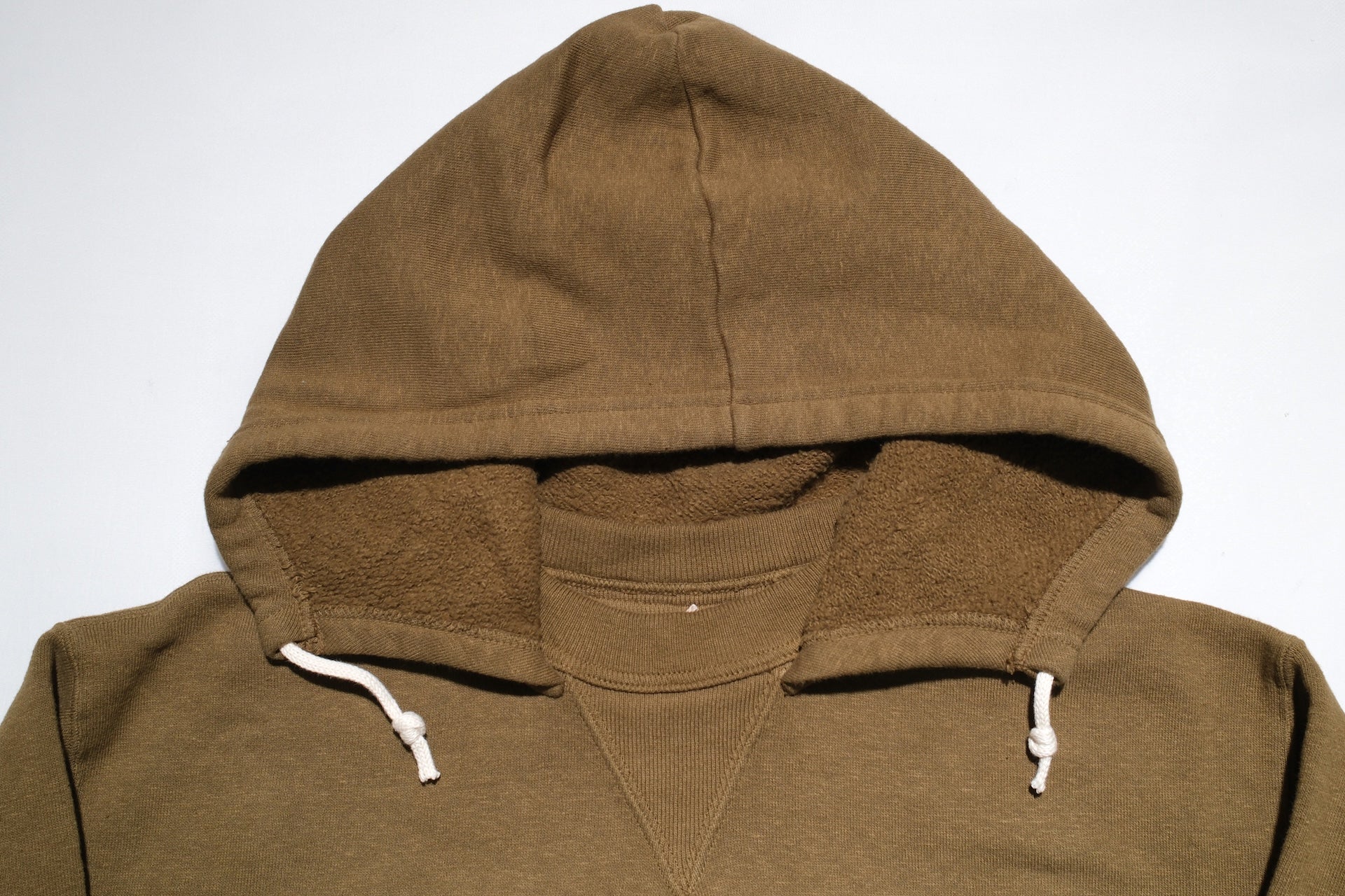 Dubble Works 11oz "After Hood" Loopwheeled Pull Over (Khaki)