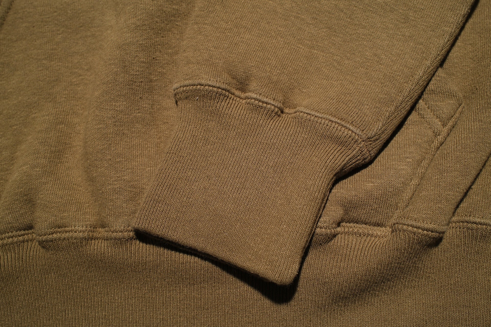 Dubble Works 11oz "After Hood" Loopwheeled Pull Over (Khaki)
