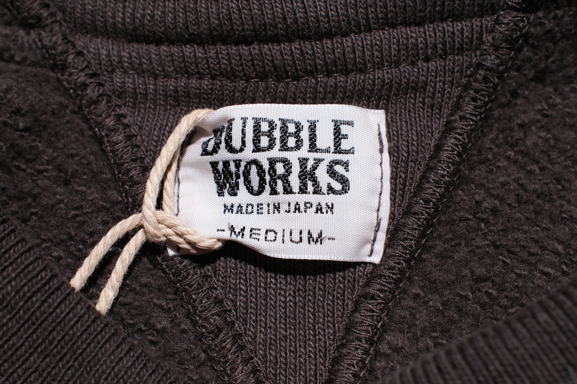 Dubble Works 11oz "After Hood" Loopwheeled Pull Over (Sumi Black)