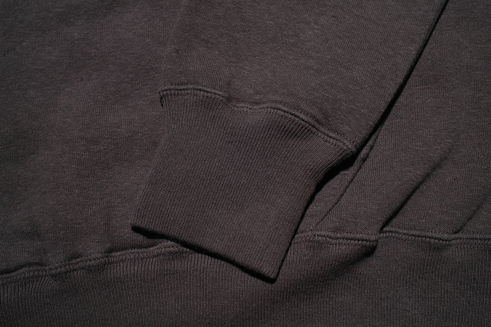 Dubble Works 11oz "After Hood" Loopwheeled Pull Over (Sumi Black)