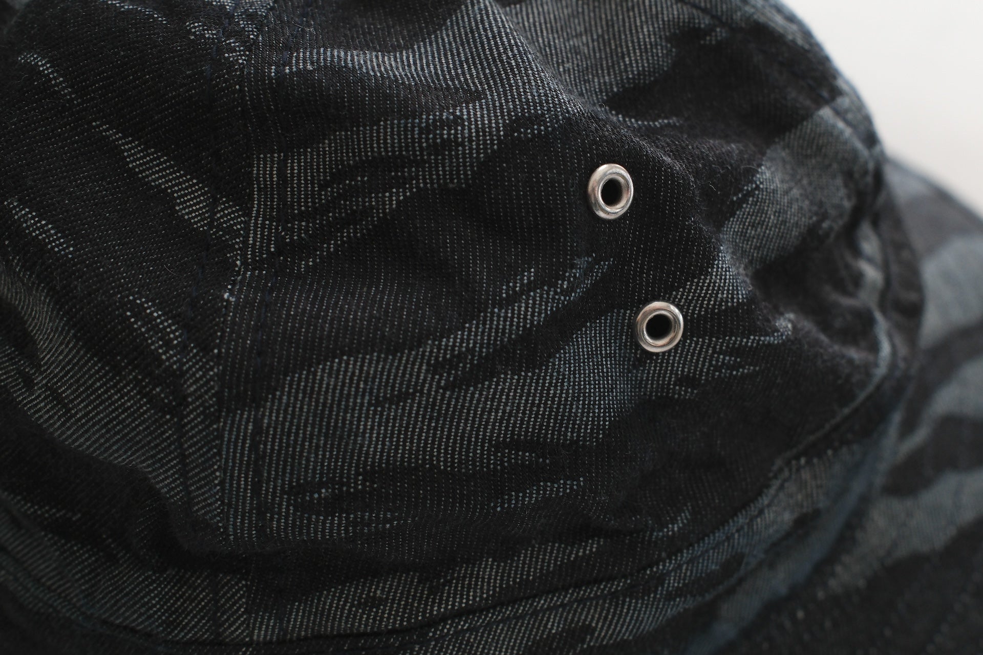 Stevenson Overall Co. Indigo Camo Denim 'Field Hat'