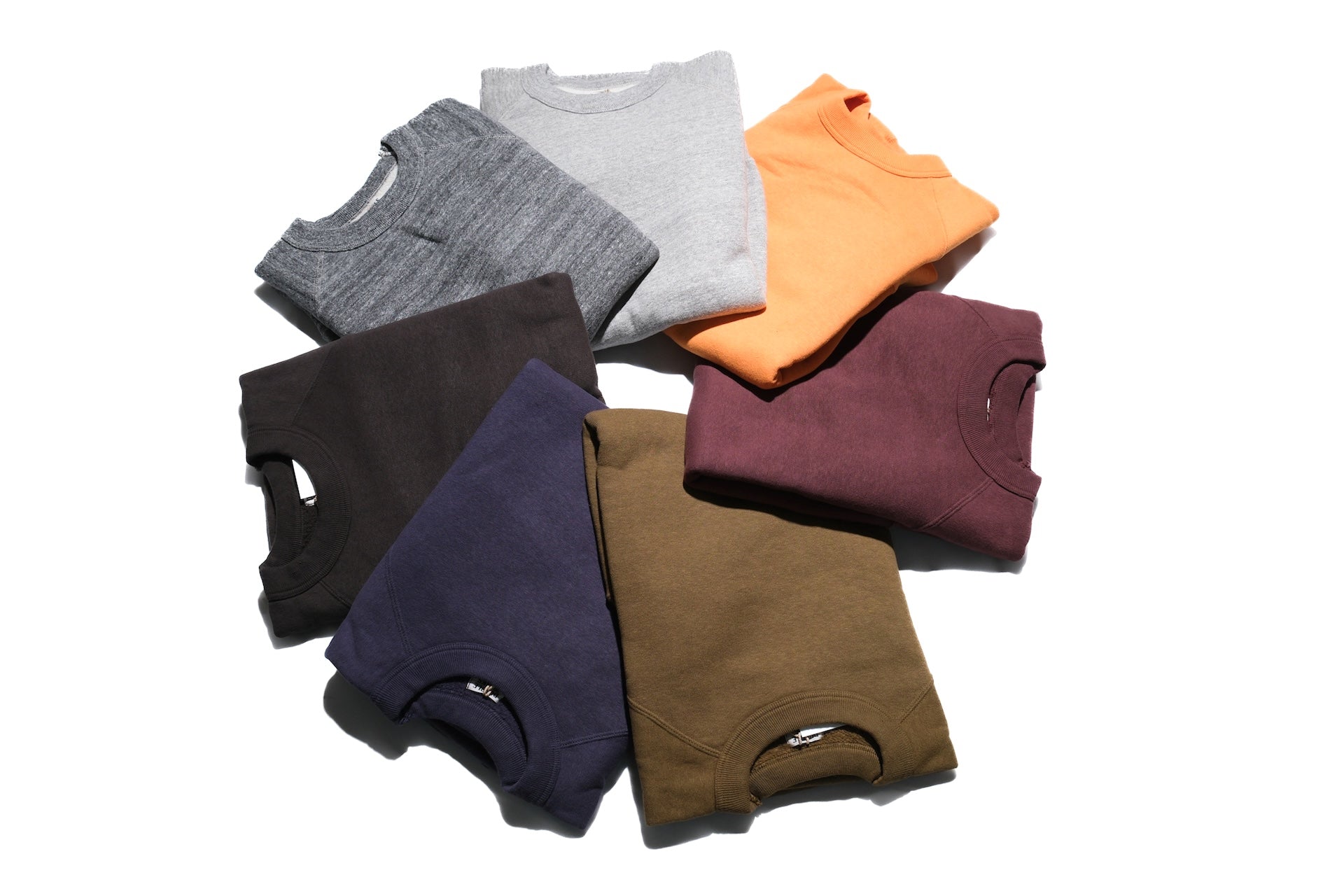 Dubble Works 11oz "Raglan Style" Loopwheeled Sweatshirt (Orange)