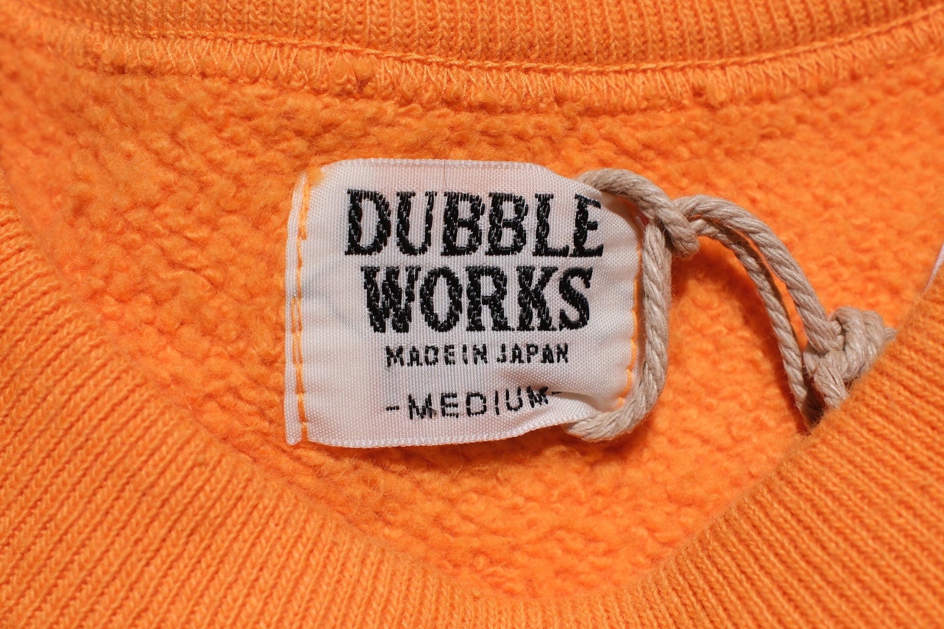 Dubble Works 11oz "Raglan Style" Loopwheeled Sweatshirt (Orange)