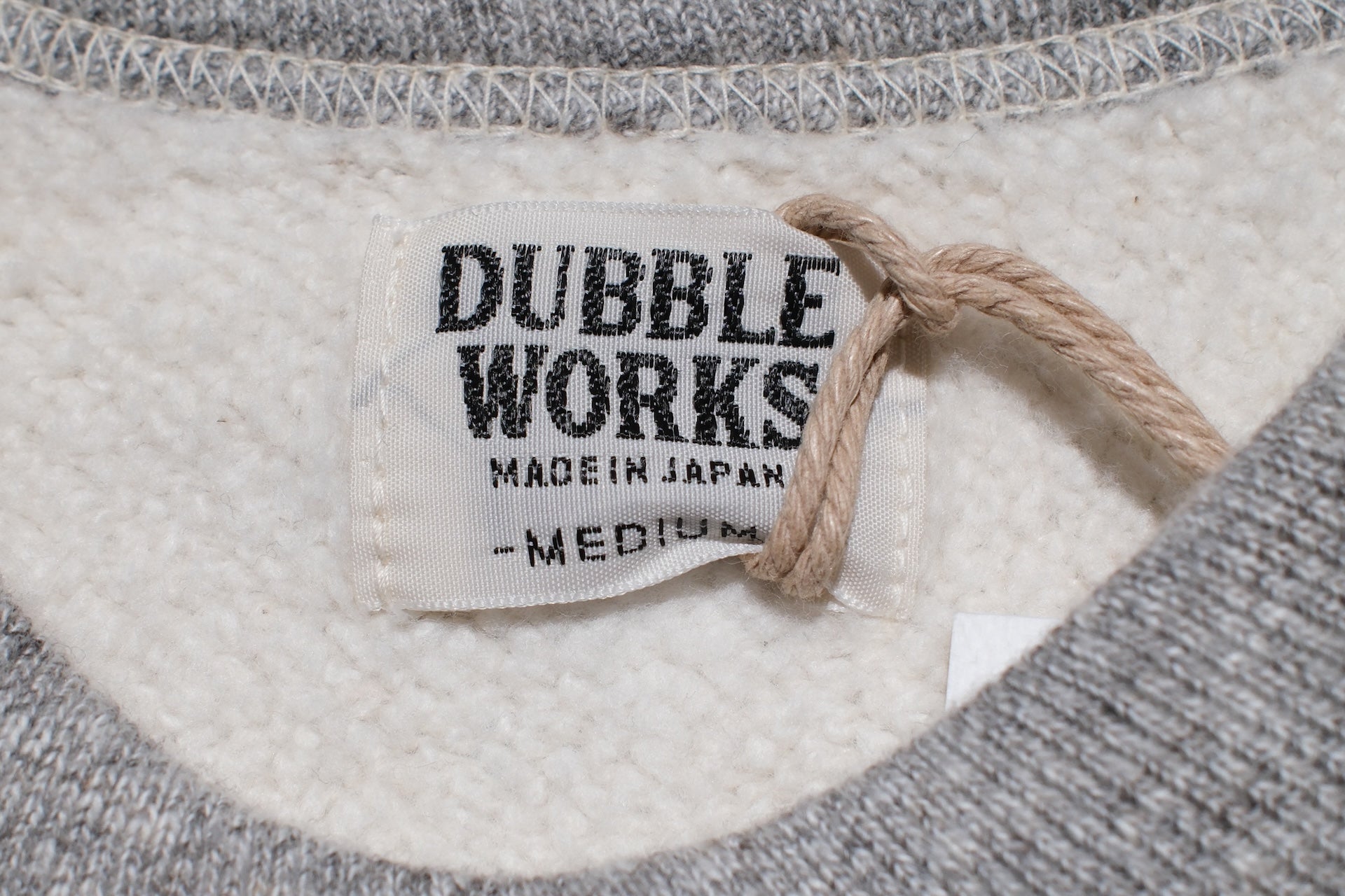 Dubble Works 11oz "Raglan Style" Loopwheeled Sweatshirt (Heather Grey)