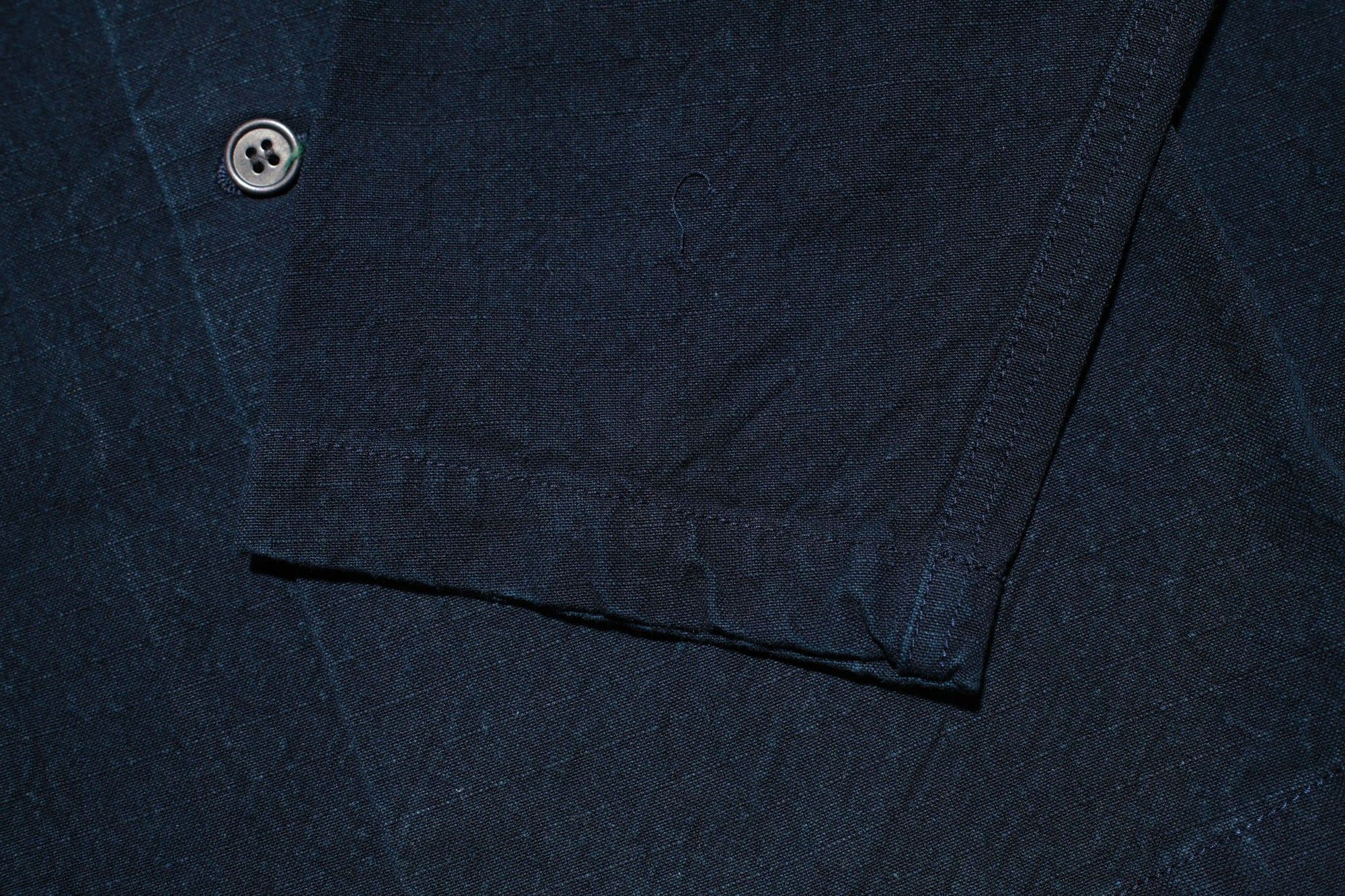 Samurai 12oz Natural Indigo Dyed Ripstop Utility Workshirt
