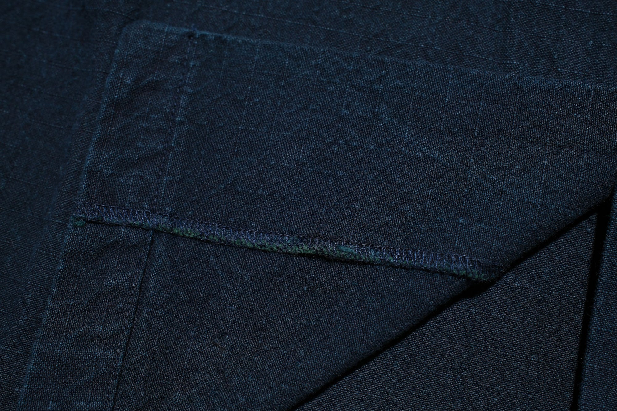 Samurai 12oz Natural Indigo Dyed Ripstop Utility Workshirt