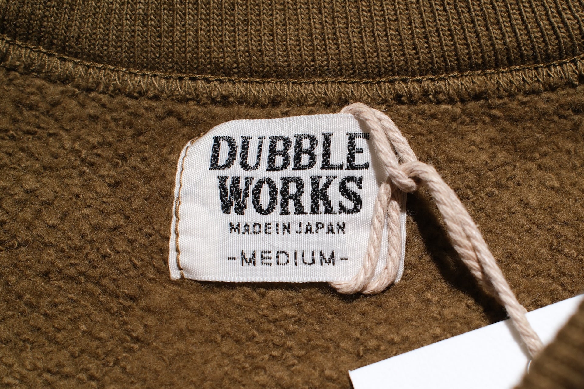 Dubble Works 11oz "Raglan Style" Loopwheeled Sweatshirt (Khaki)
