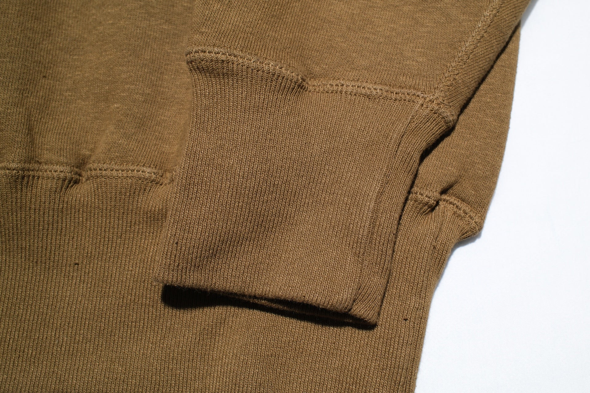 Dubble Works 11oz "Raglan Style" Loopwheeled Sweatshirt (Khaki)