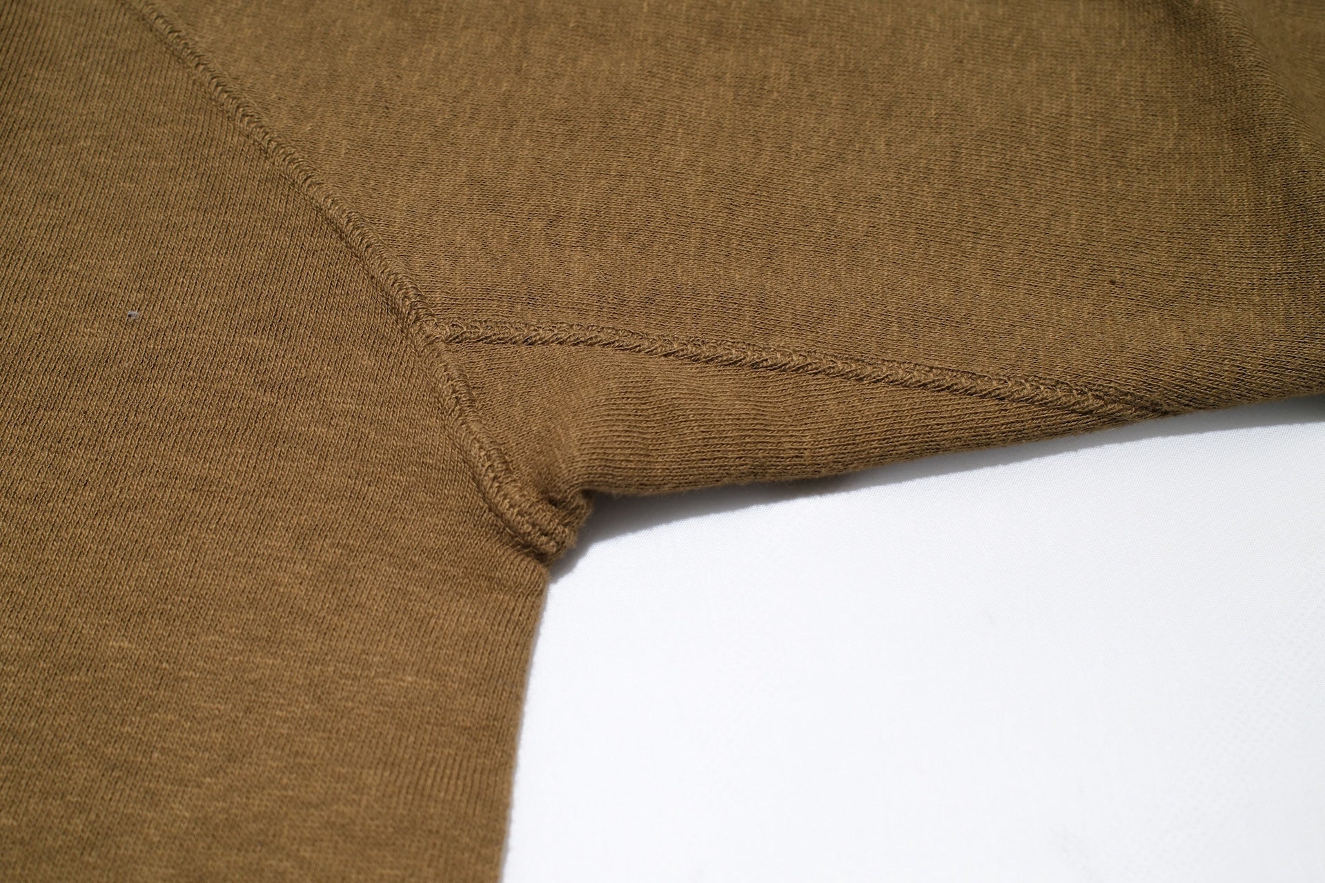 Dubble Works 11oz "Raglan Style" Loopwheeled Sweatshirt (Khaki)