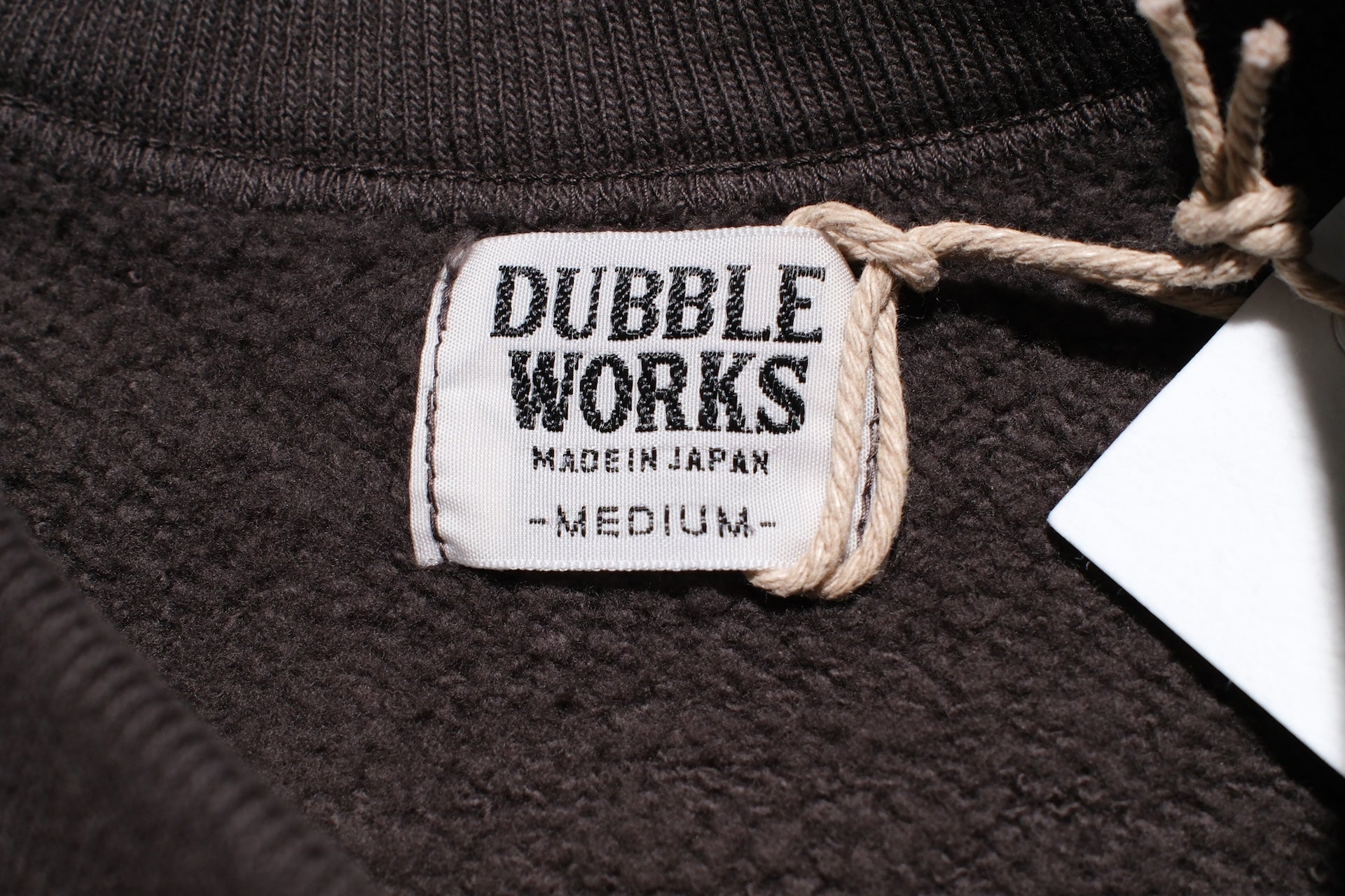 Dubble Works 11oz "Raglan Style" Loopwheeled Sweatshirt (Sumi Black)