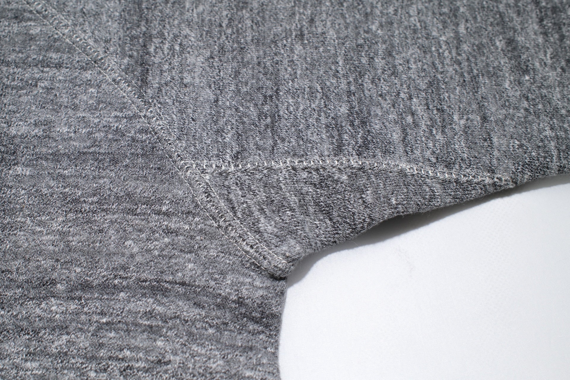 Dubble Works 11oz "Raglan Style" Loopwheeled Sweatshirt (Heather Charcoal)